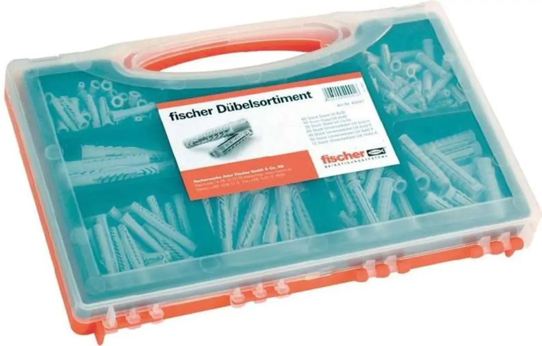 Fischer SX/UX Pluggenassortiment Box Rood