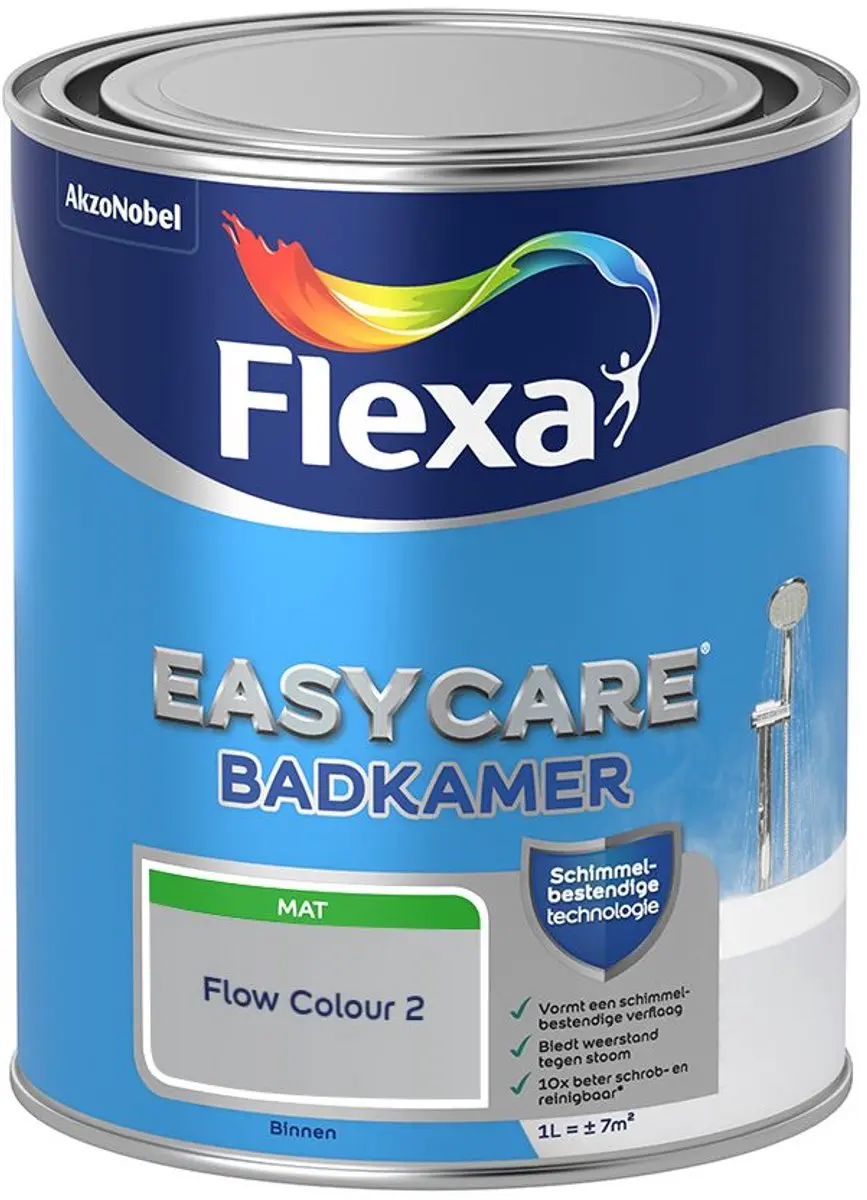 Flexa Easycare Badkamer Flow Colour 2 Mengverf 1L