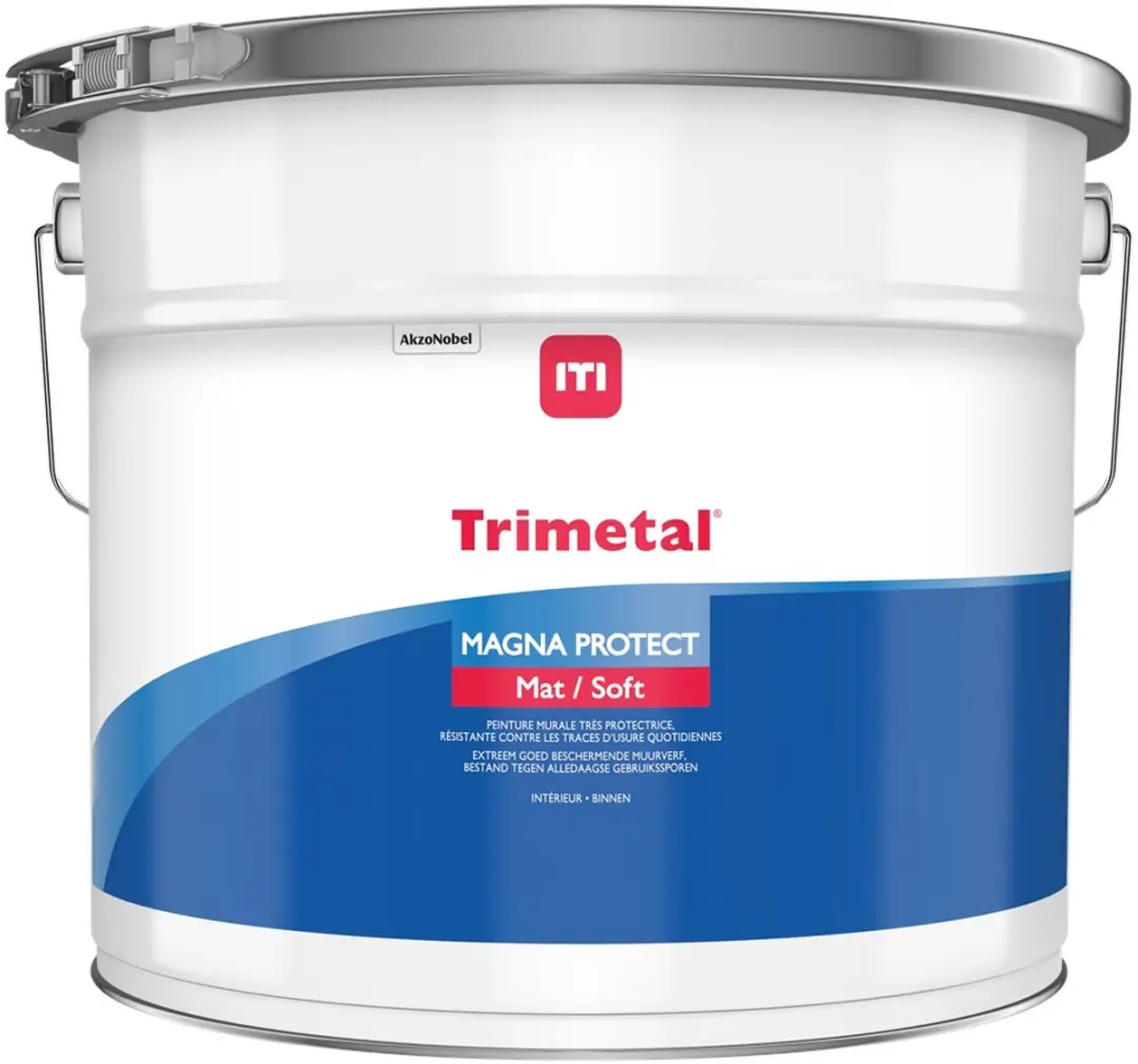 Trimetal Magna Protect Binnenmuurverf 10L - RAL 9010 Gebrokenwit