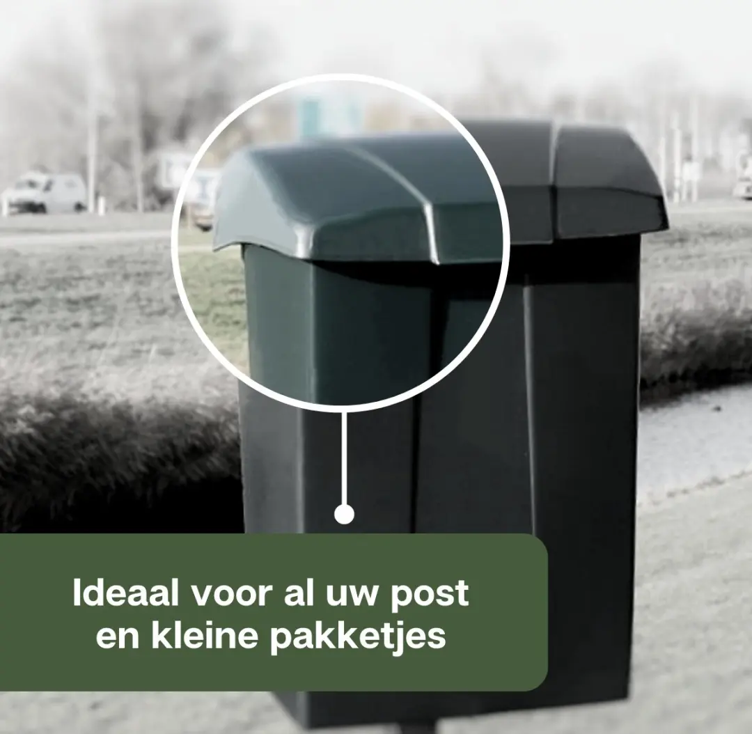 Talen Tools Brievenbus Kunststof Grijs - 1 Bewoner