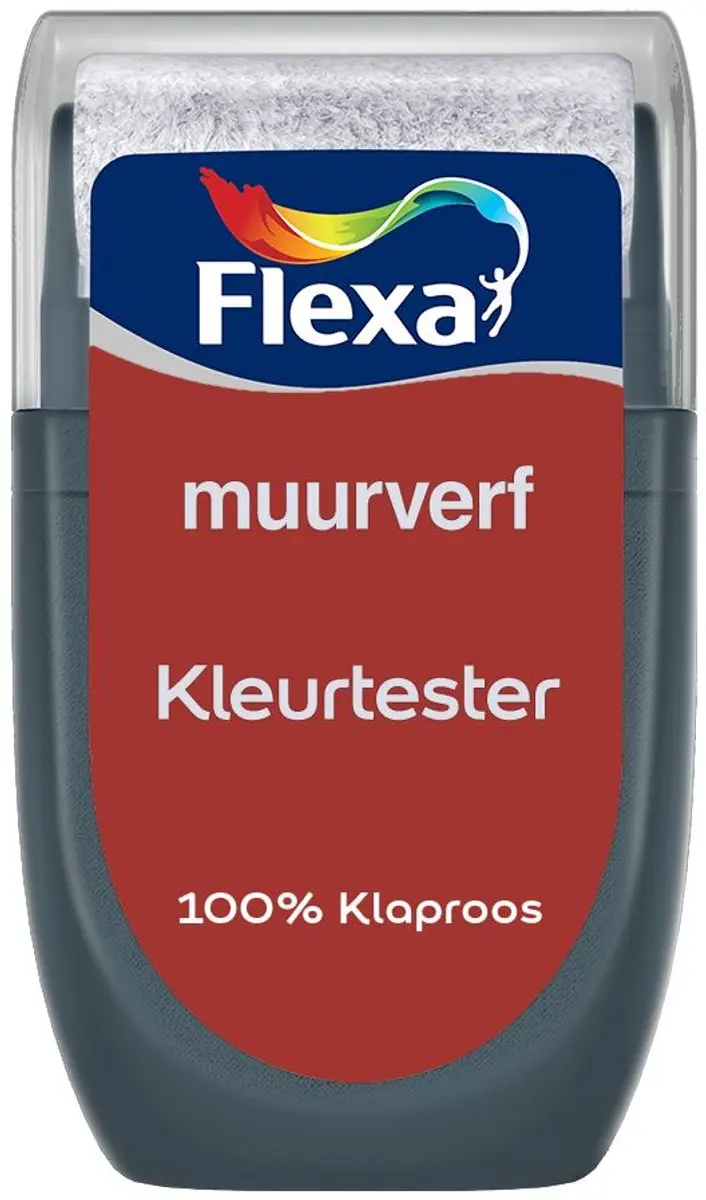 Flexa Kleurtester Muurverf 100% Klaproos 30ml