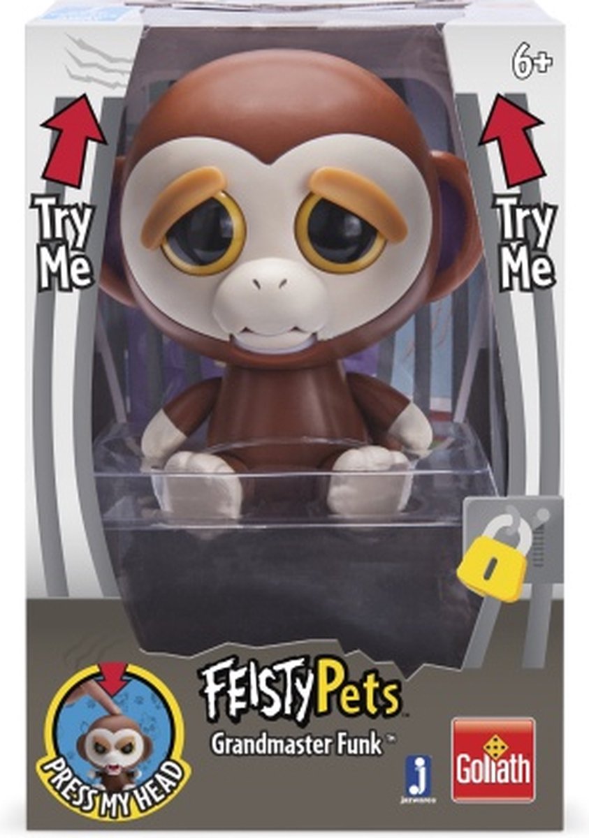 Disney Feisty Pets - Grandmaster Funk 11 Cm Bruin
