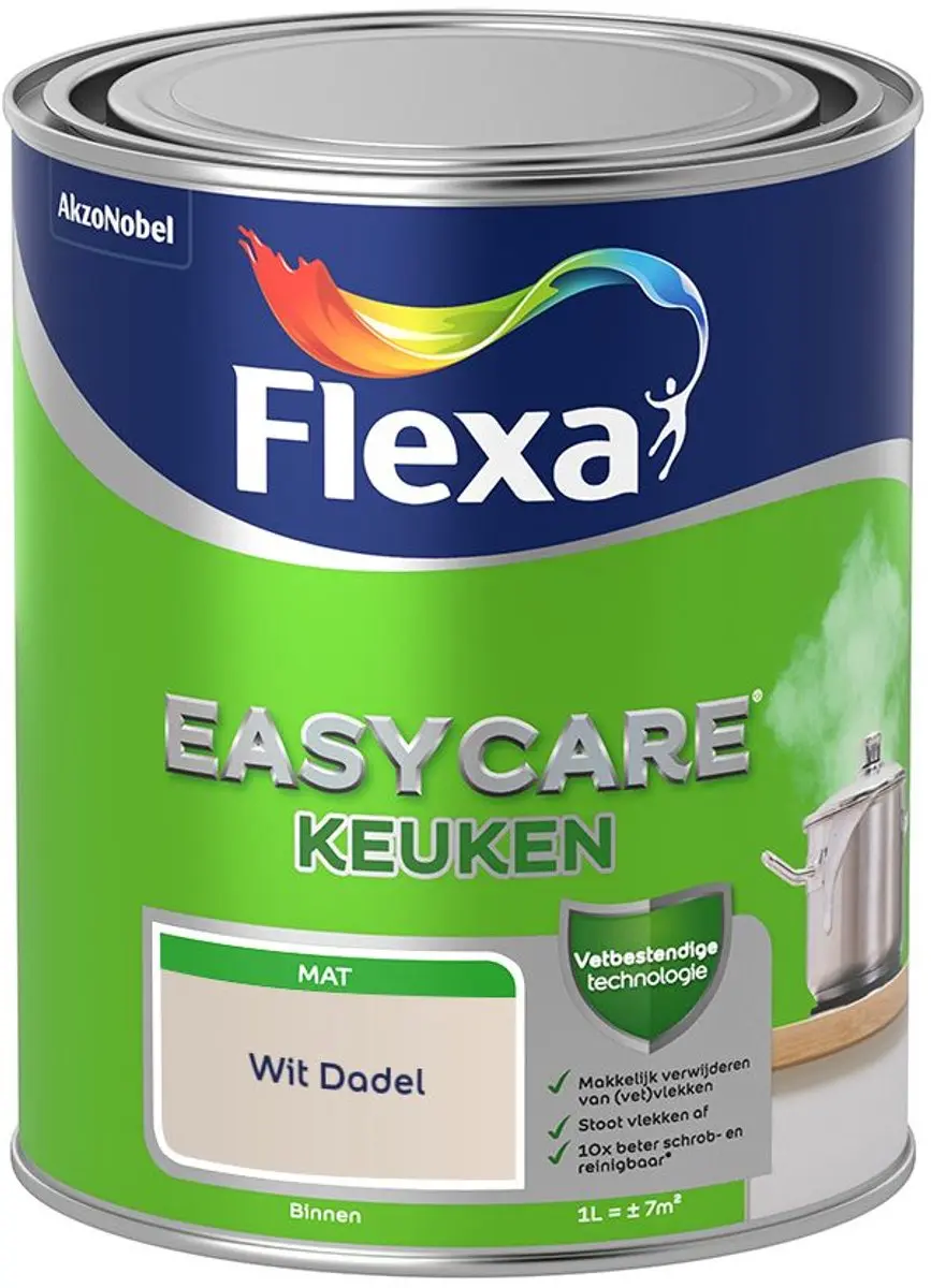Flexa Easycare Keukenverf Wit Dadel