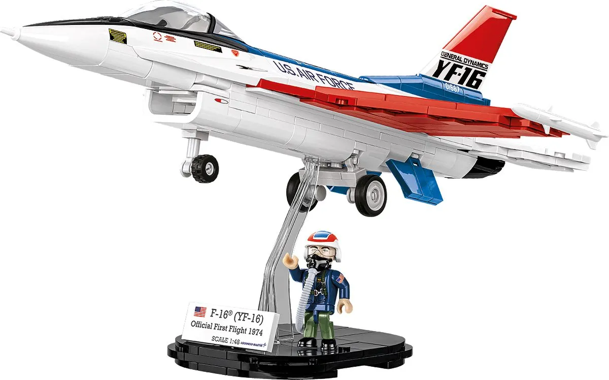 Cobi F-16 Eerste Vlucht Editie Bouwset 375 Stuks