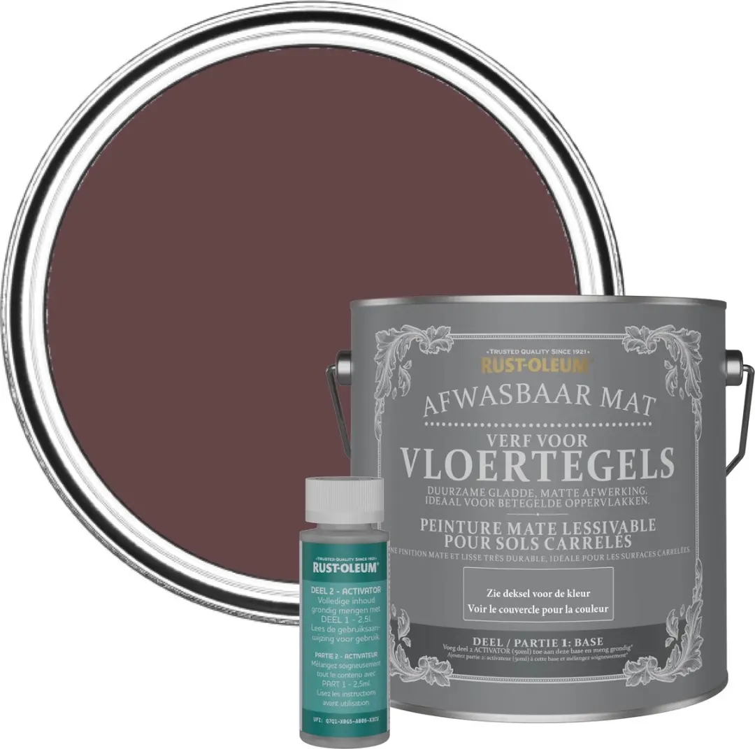 Rust-Oleum Mulberry Straat Vloertegelverf 2,5L