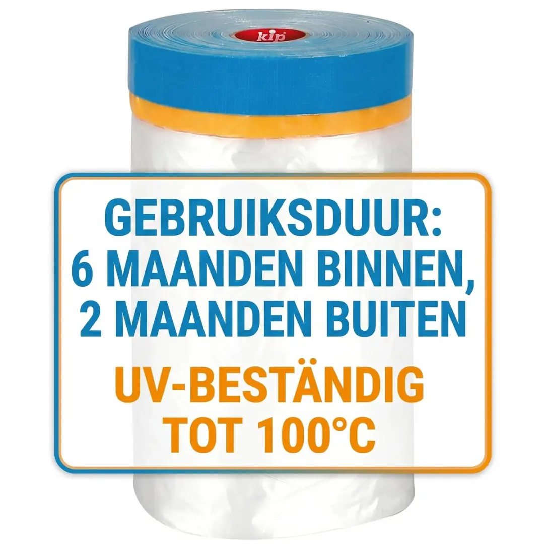 Kip 3388 Afdekfolie - 2600mm x 17m - Meerkleurig