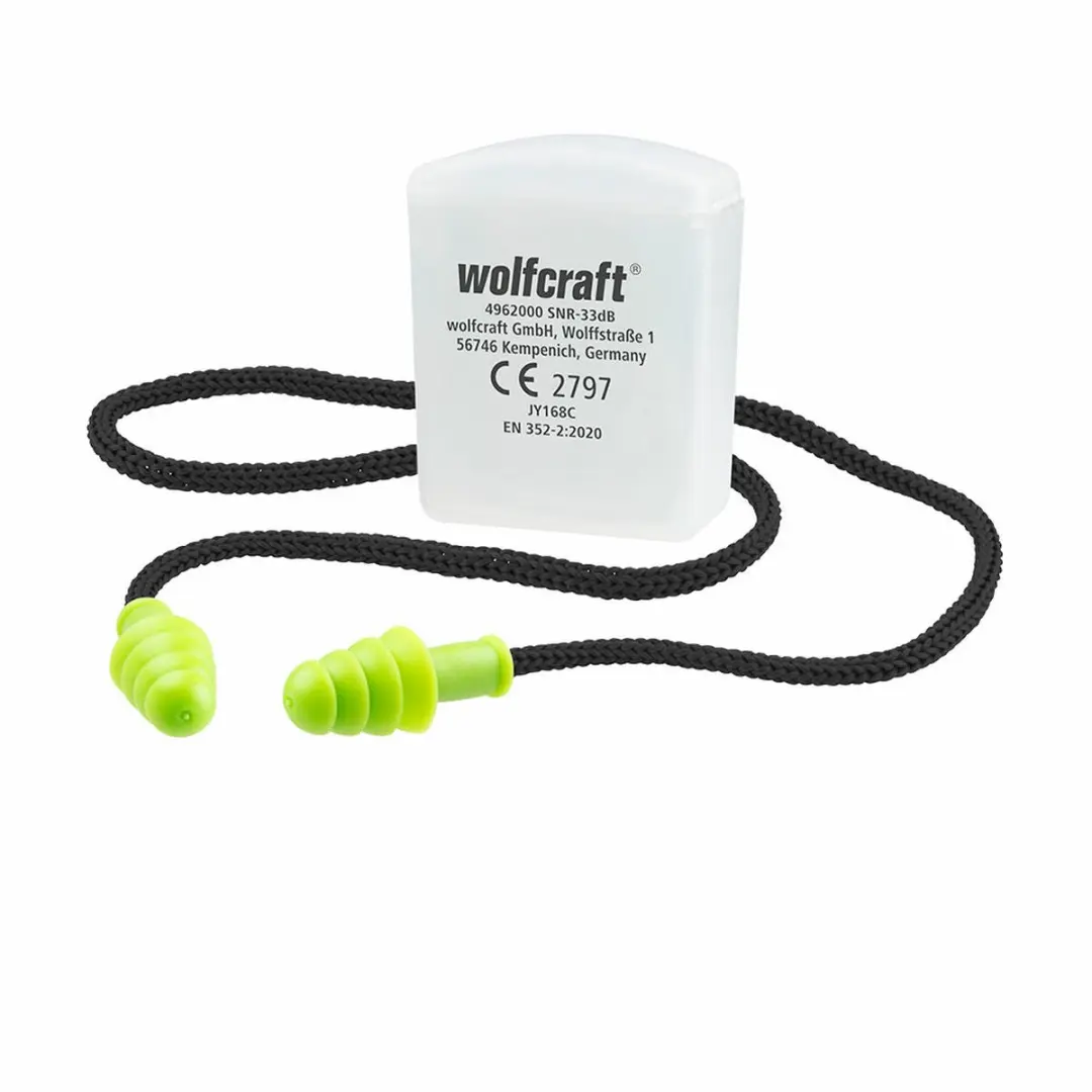 Wolfcraft Oordoppen met Koord 33dB