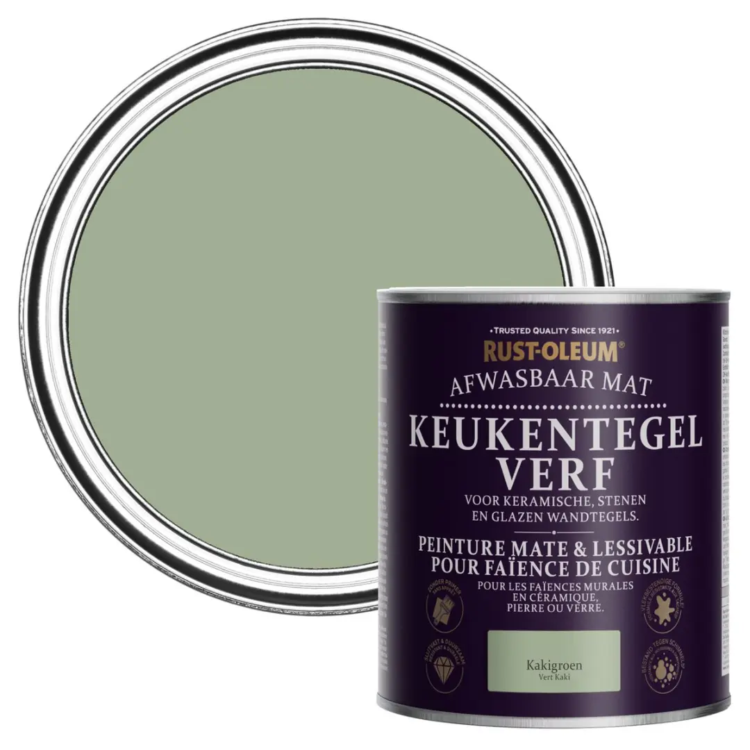 Rust-Oleum Kakigroen Verf voor Tegels 750ml