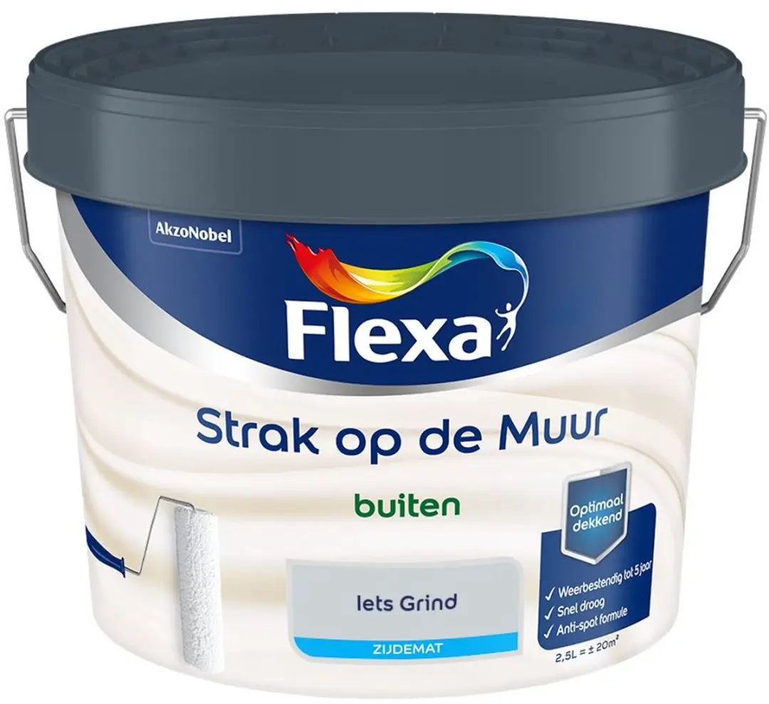 Flexa Mengverf Iets Grind 2,5L