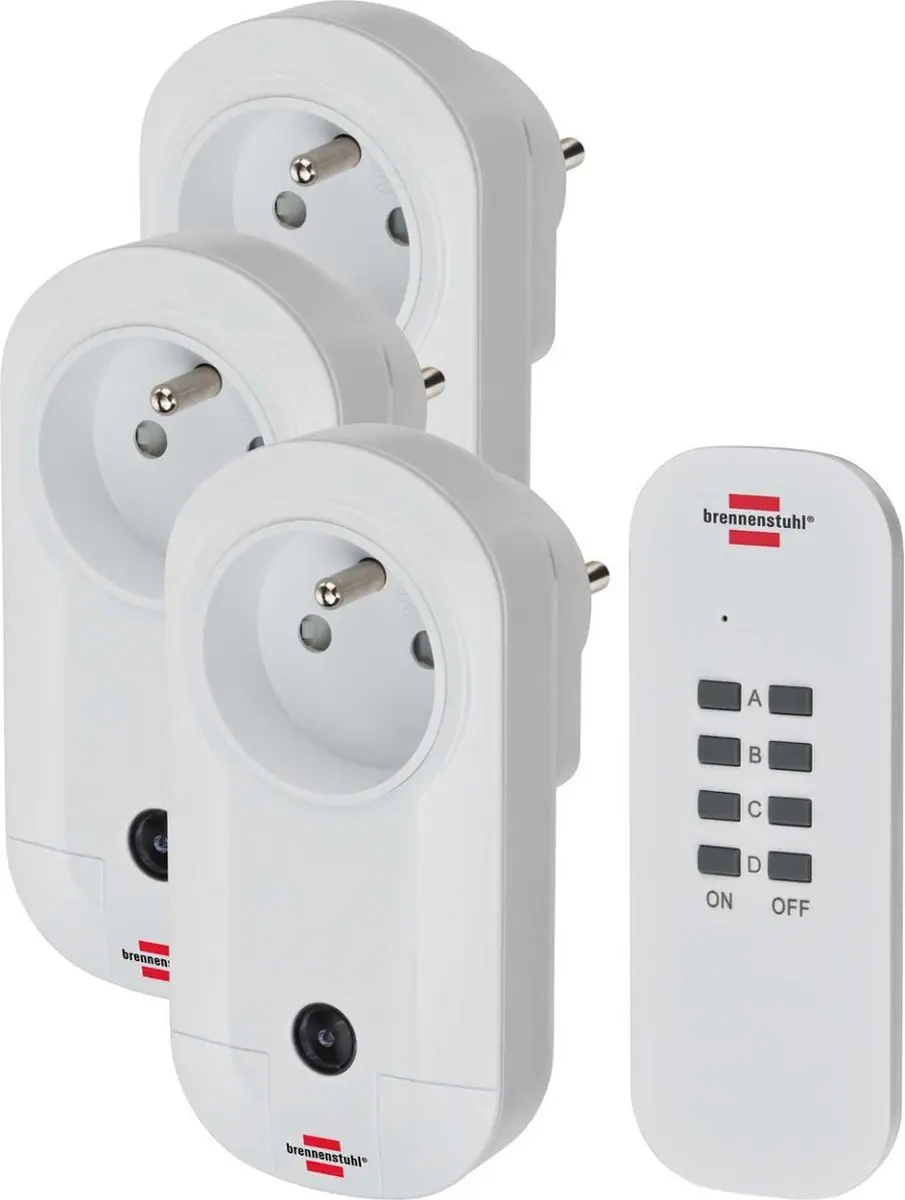 Brennenstuhl RC CE1 3001 Afstandsbedieningscontactdozen 3 Stuks