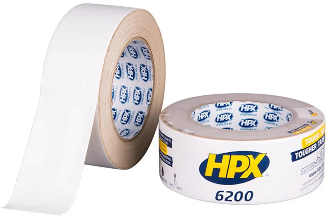 HPX Pantsertape 48mm x 25m - Wit