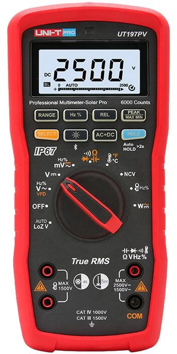 UNI-T UT197PV Multimeter