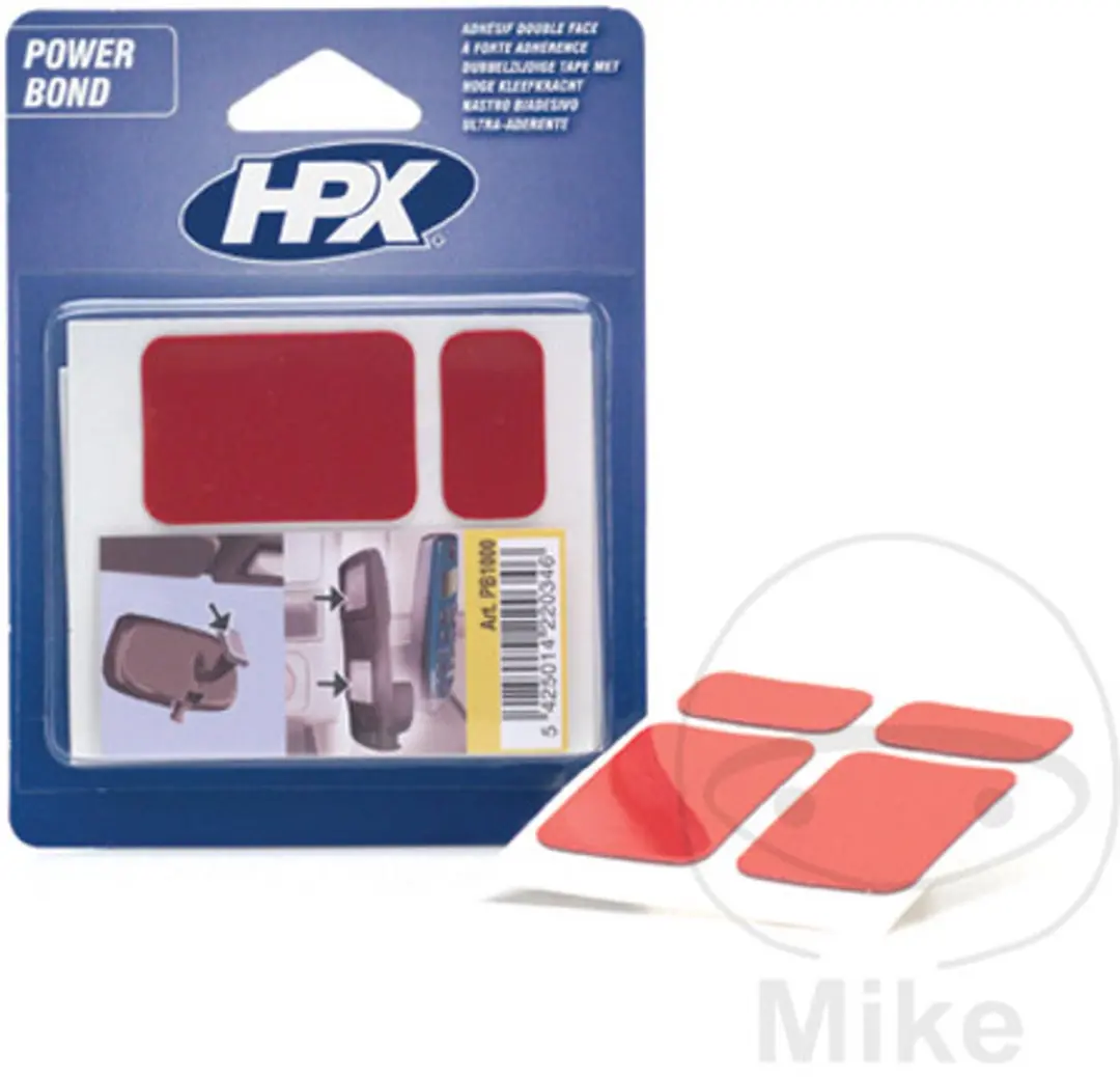 HPX HSA Bevestigingspads - 4 Stuks - Antraciet