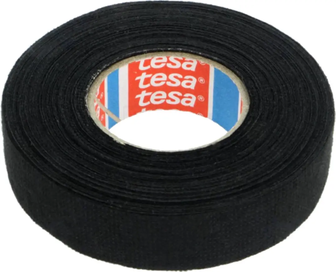 Tesa 51608 Stof Tape - 25m x 15mm - Zwart