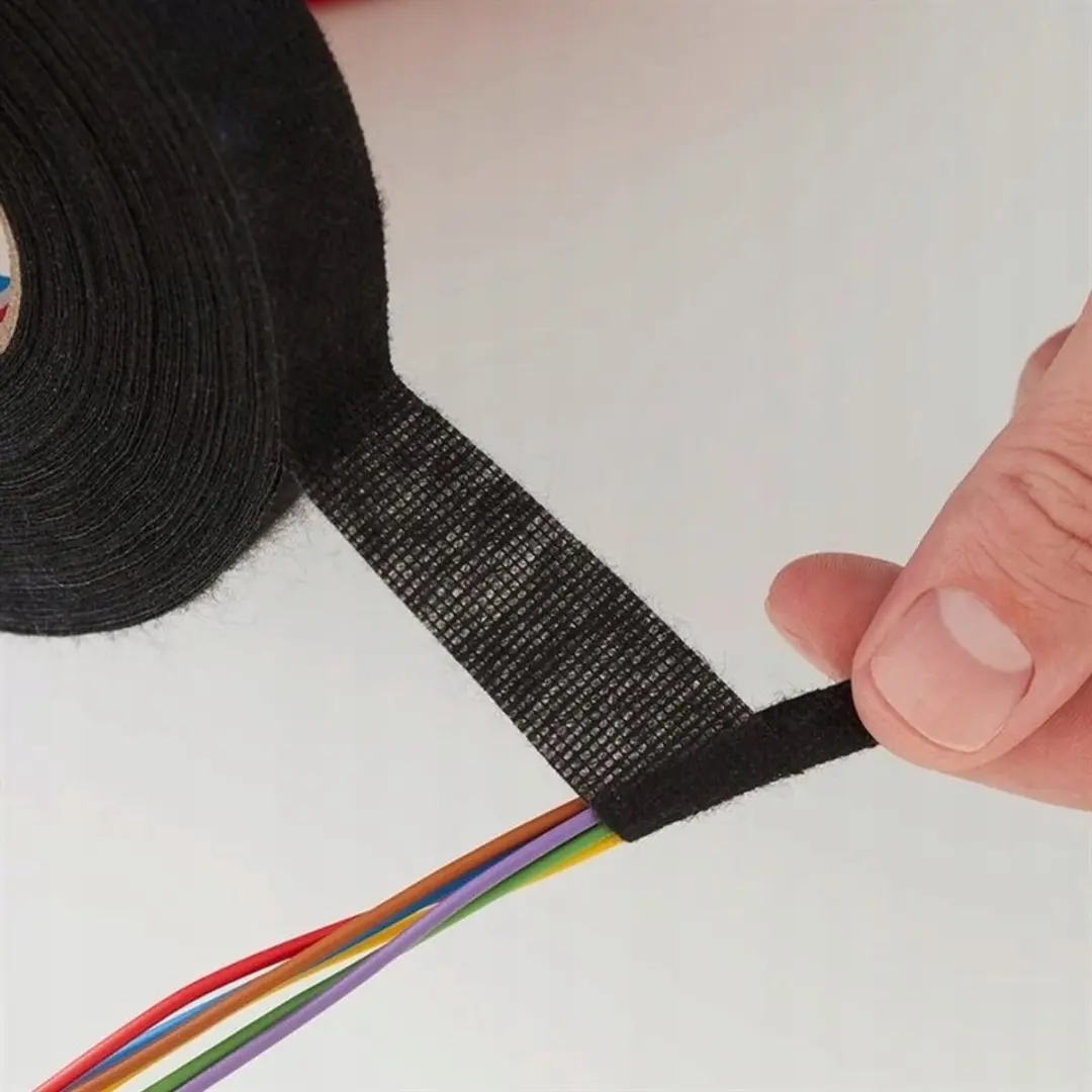 Tesa 51608 Stof Tape - 25m x 15mm - Zwart