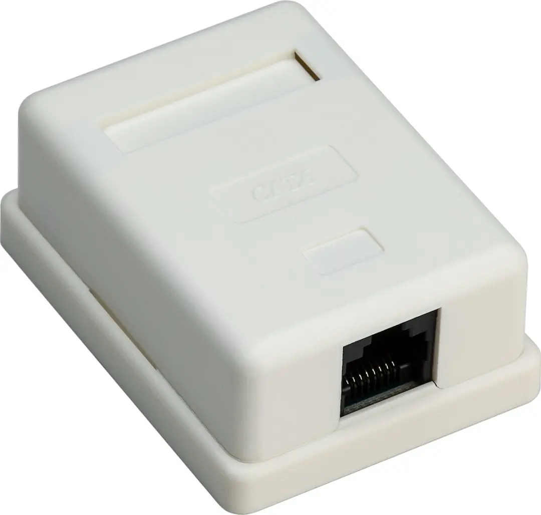 Goobay CAT6 Netwerkuitvoerdoos 1 Poort