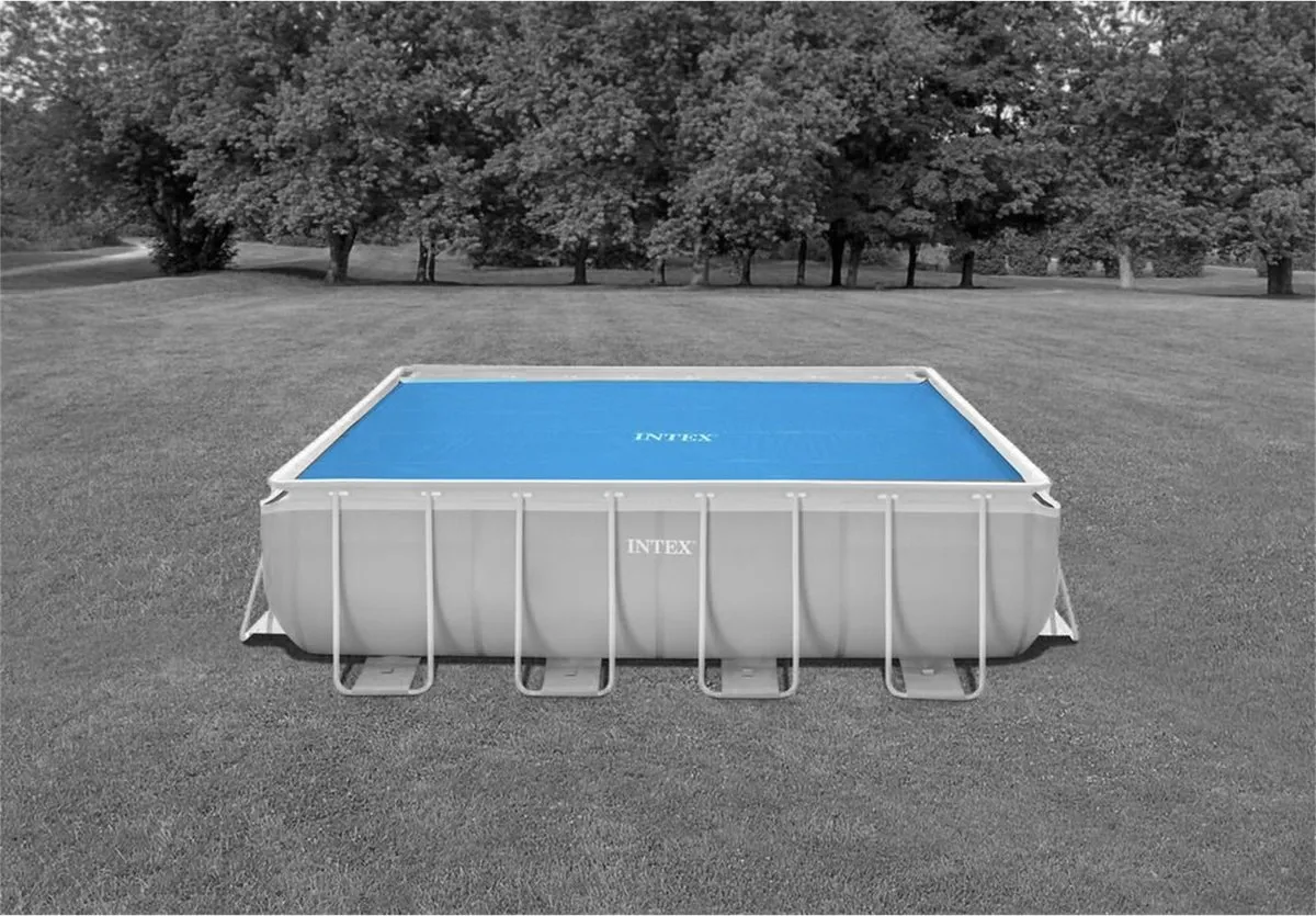 Intex Solar Zwembad Afdekzeil 400x200cm - Blauw - afbeelding 3 van 5