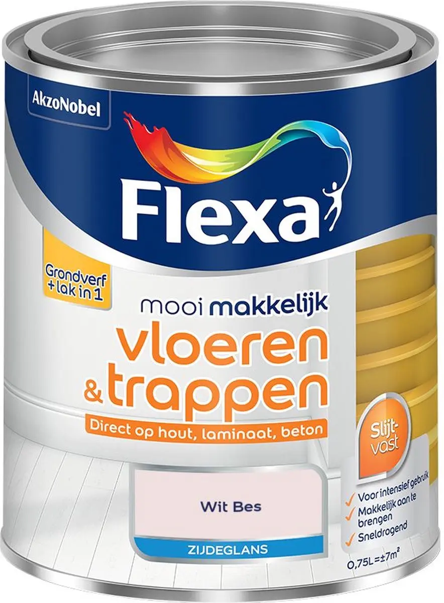 Flexa Mengverf Wit Bes 750ml