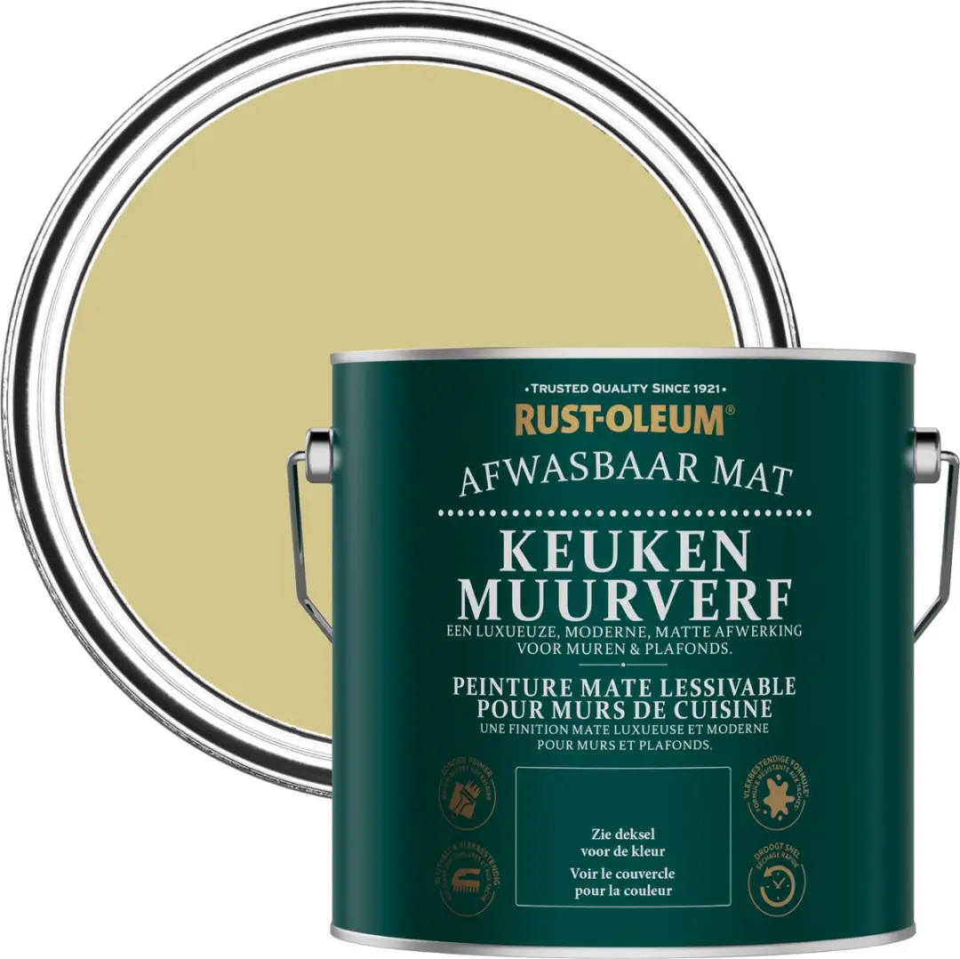 Rust-Oleum Wasabi Keuken Muurverf 2,5L