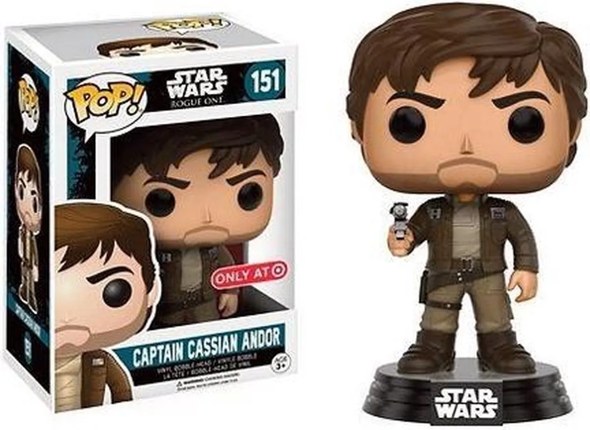 Funko Pop! Star Wars Rogue One Cassian Andor - Bonte kleuren