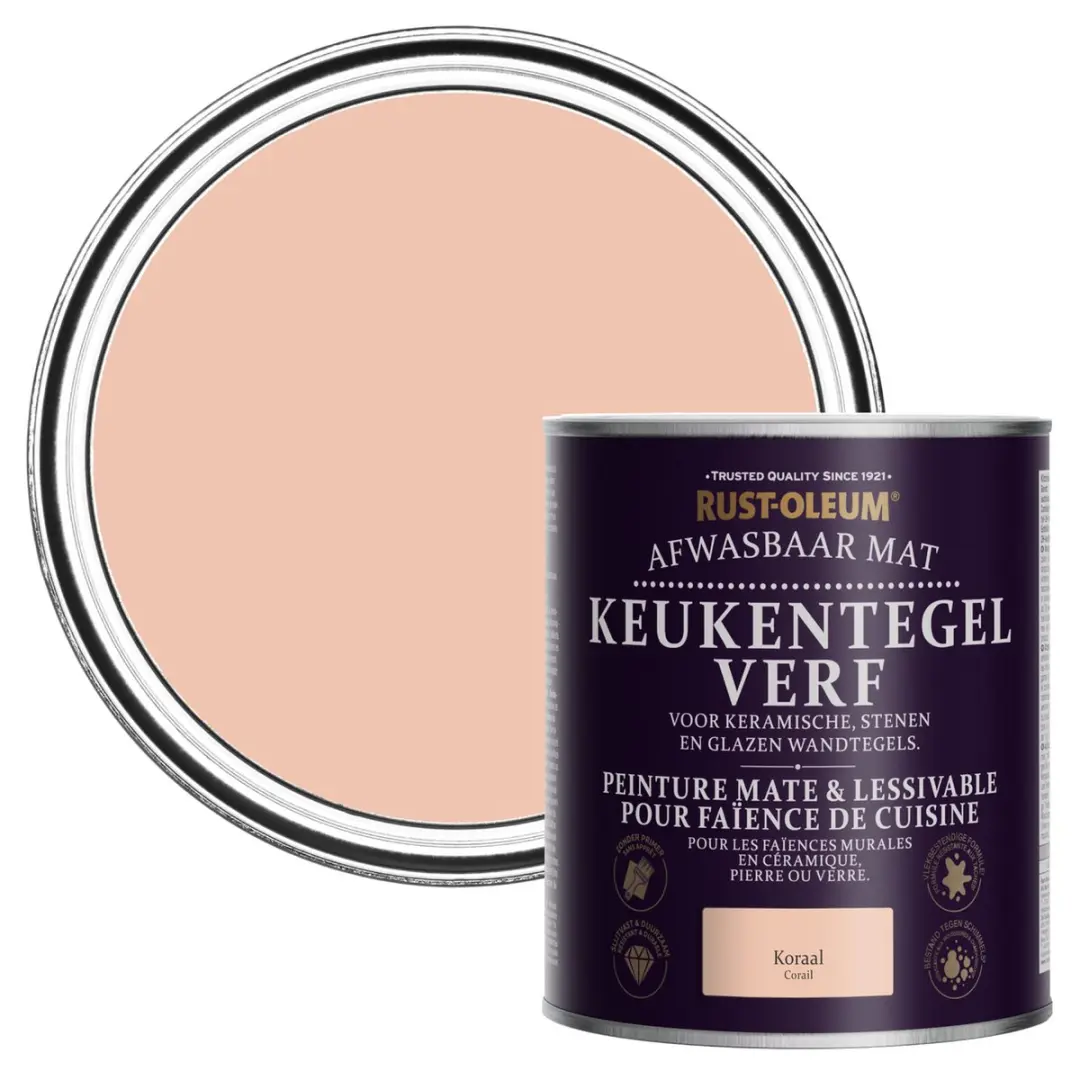 Rust-Oleum Roze Verf Koraal 750ml