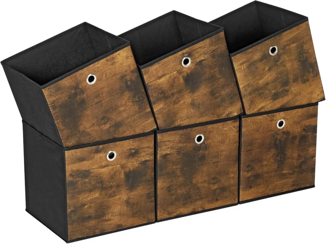 Songmics Opvouwbare Opbergdoos 6 Vakken