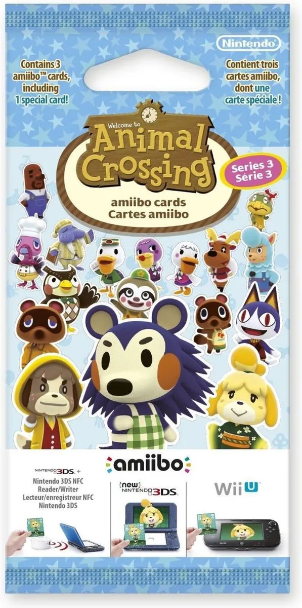 Nintendo amiibo Speelkaarten Animal Crossing Series 3