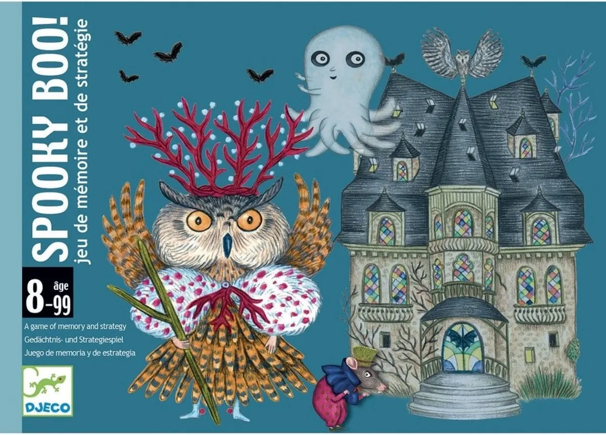 Djeco Spooky Boo Strategiespel - 1-4 Spelers - DJ05098