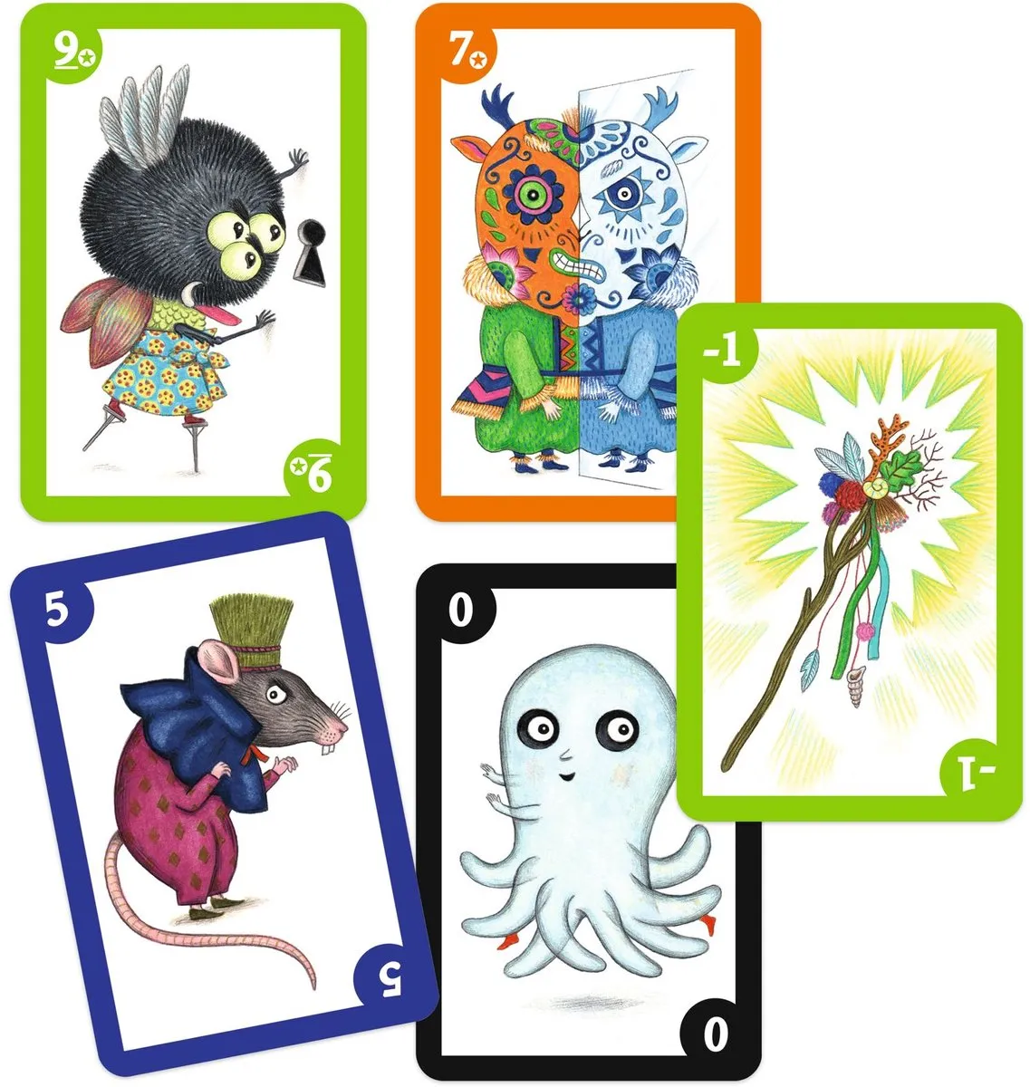 Djeco Spooky Boo Strategiespel - 1-4 Spelers - DJ05098