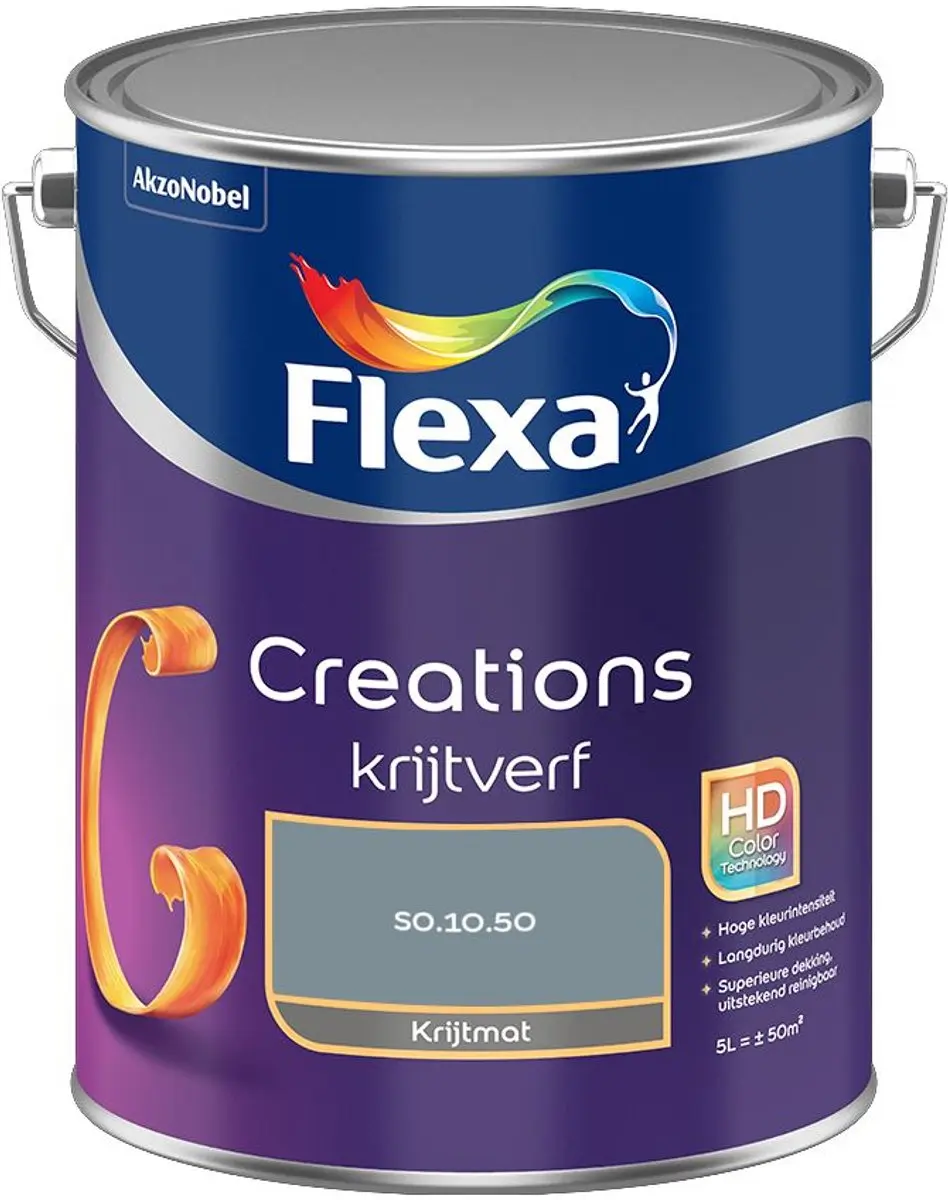 Flexa Creations Muurverf S0.10.50 - 5L - Mengkleuren