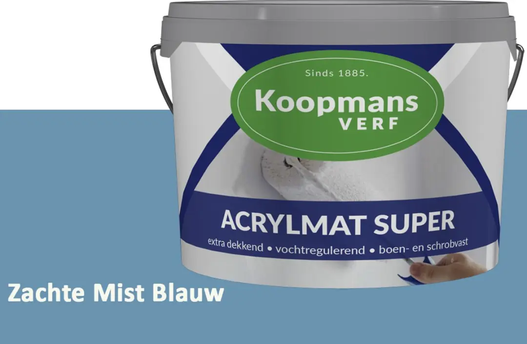 Koopmans Acrylmat Super Matte Muurverf 2,5L