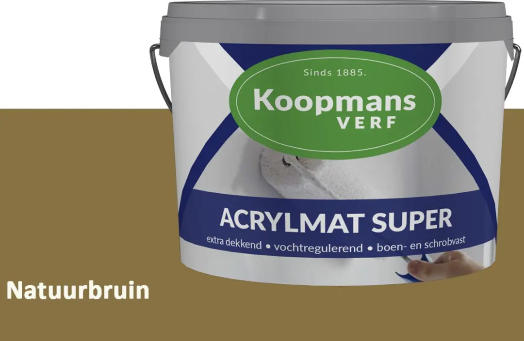 Koopmans Acrylmat Super Matte Muurverf 1L