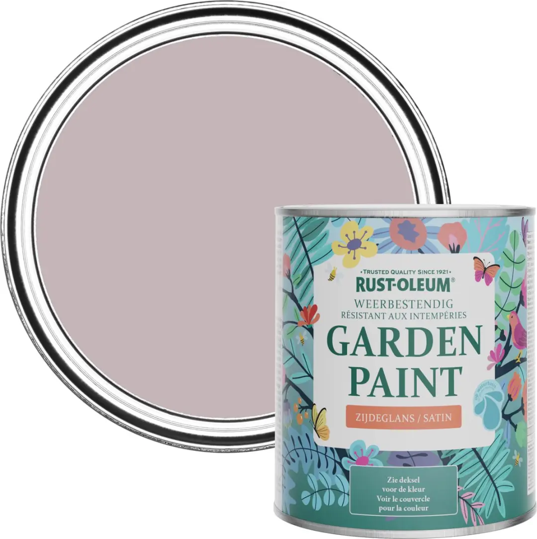 Rust-Oleum Paars Tuinverf Zijdeglans 750ml