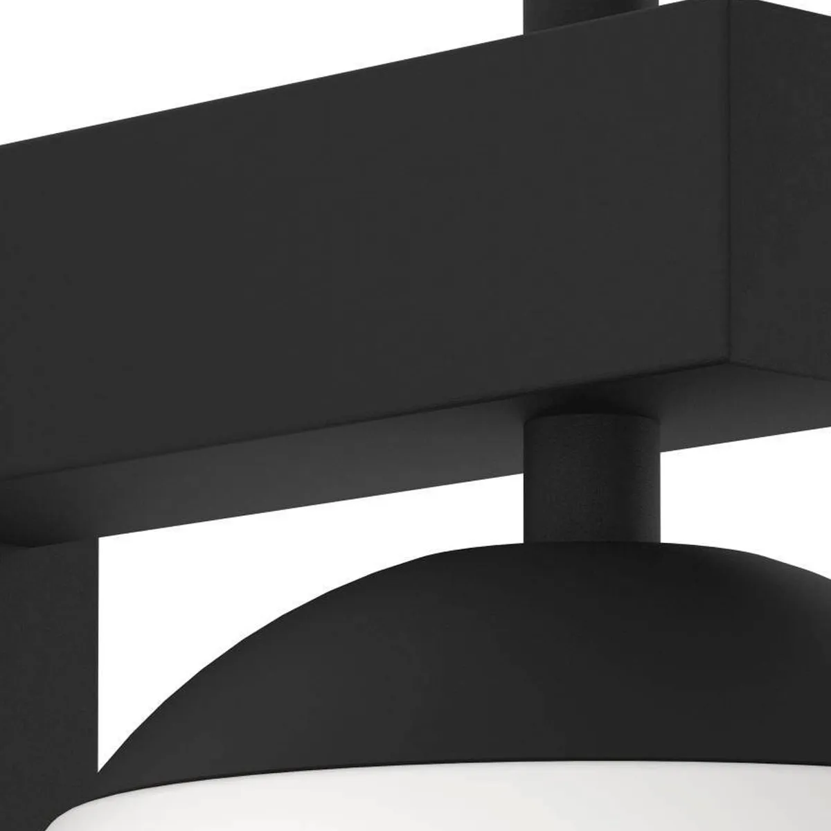 Eglo Bufalata Wandlamp E27 - 29cm - Zwart/Wit