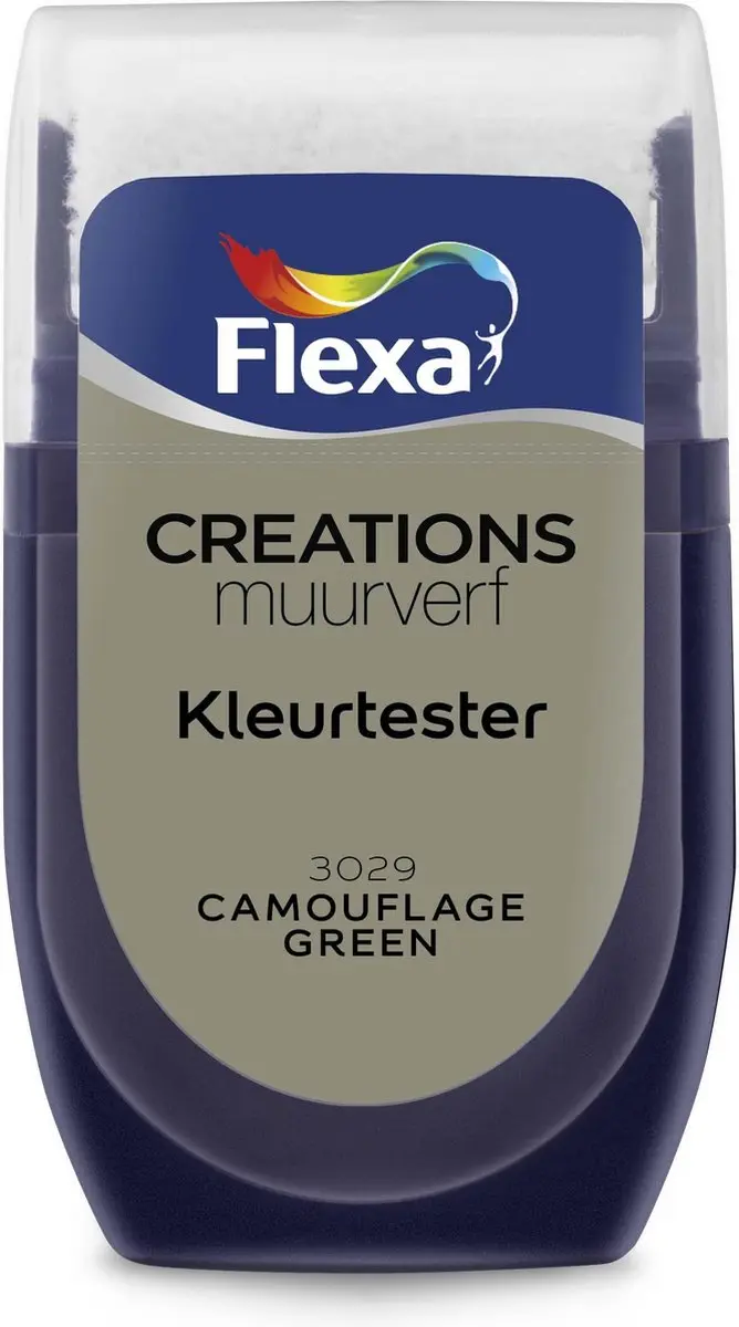 Flexa Creations Muurverf Kleurtester 3029 Camouflage Green 30ml