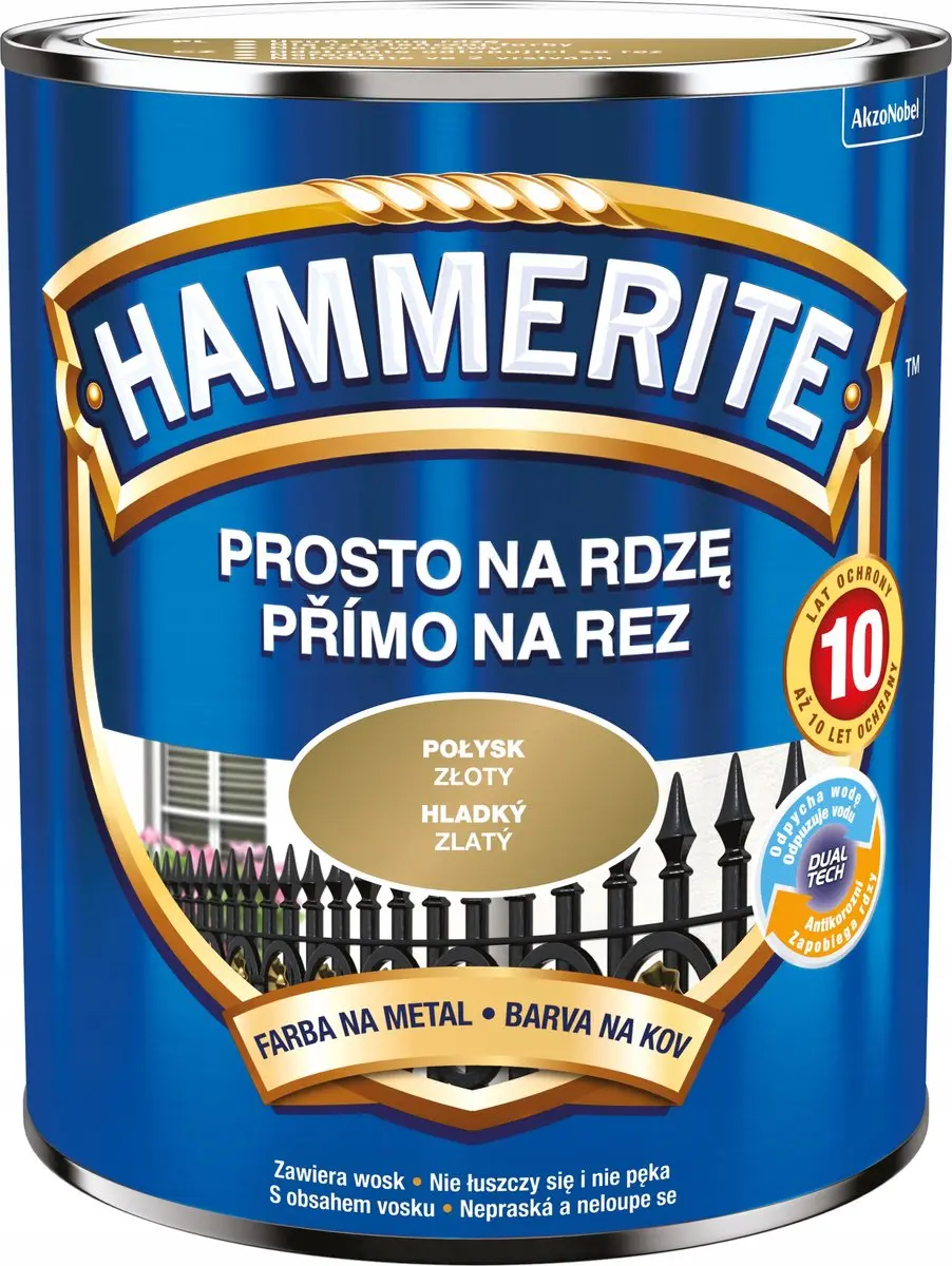 Hammerite Direct Roest Glad 0,7L