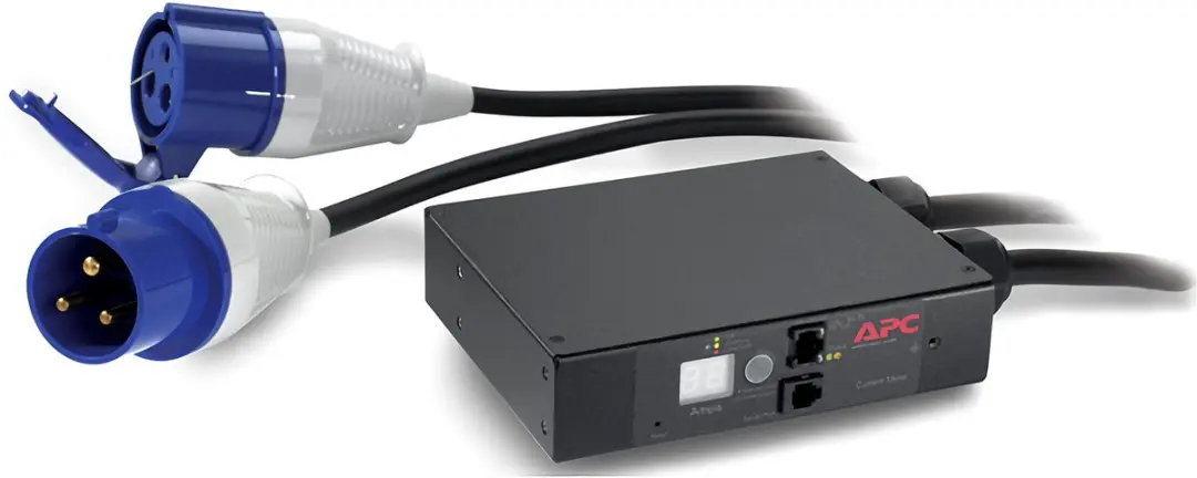 APC AP7155B In-Line Stroommeter 32A 230V - Zwart