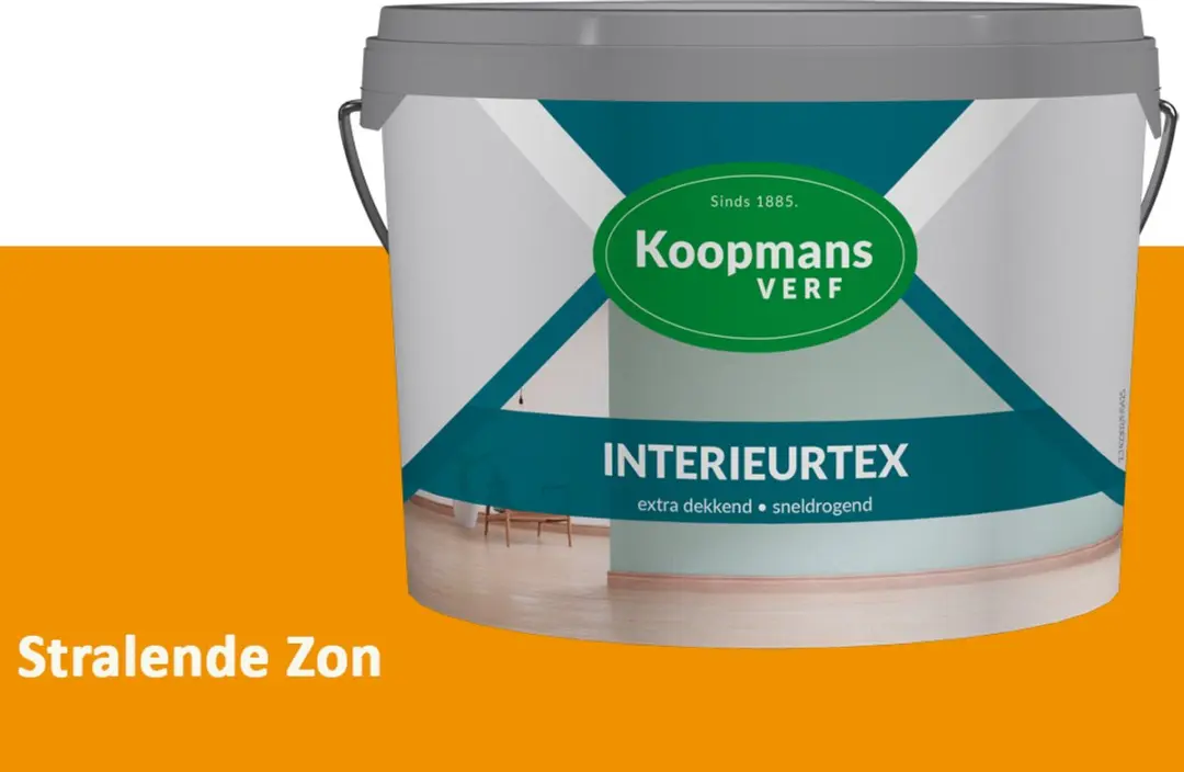 Koopmans Interieurtex Matte Muurverf Stralende Zon 10L