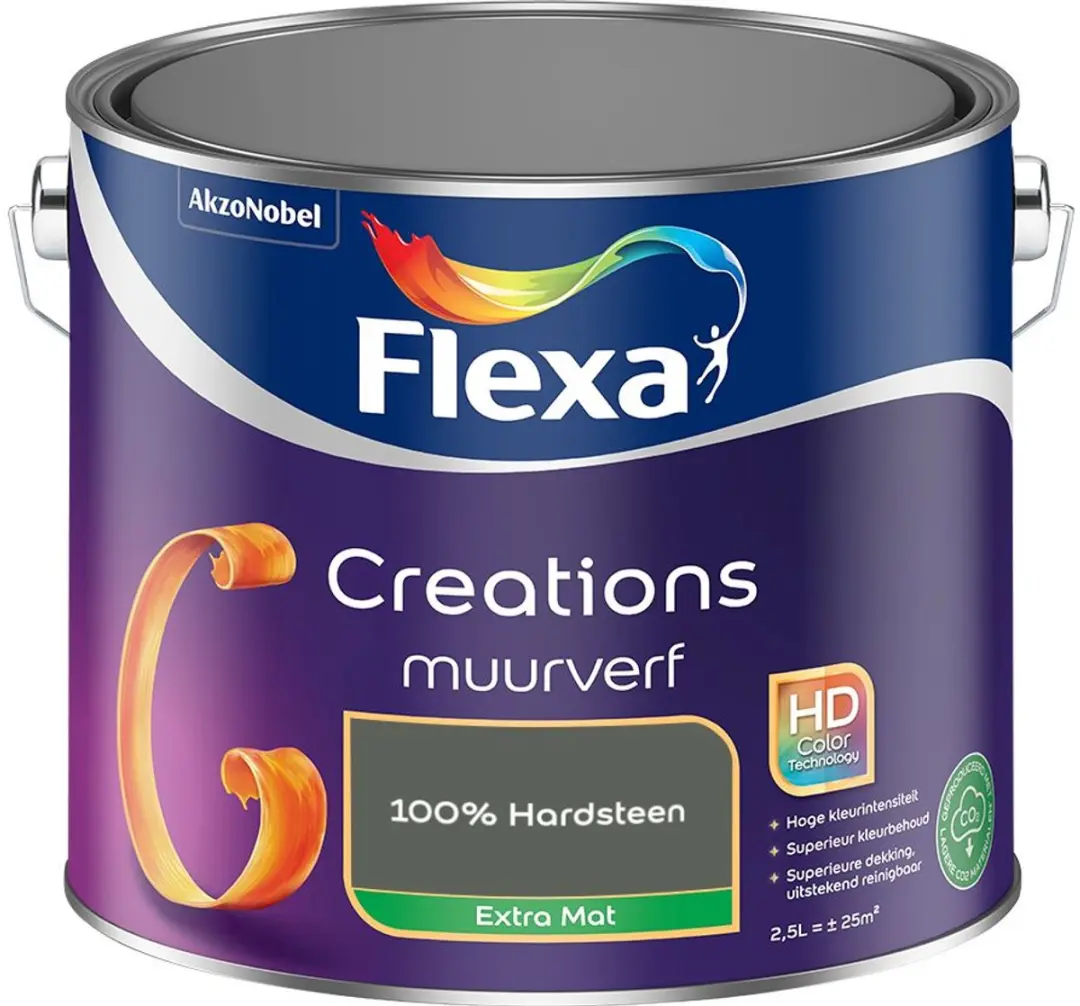 Flexa Creations Muurverf Extra Mat 100% Hardsteen