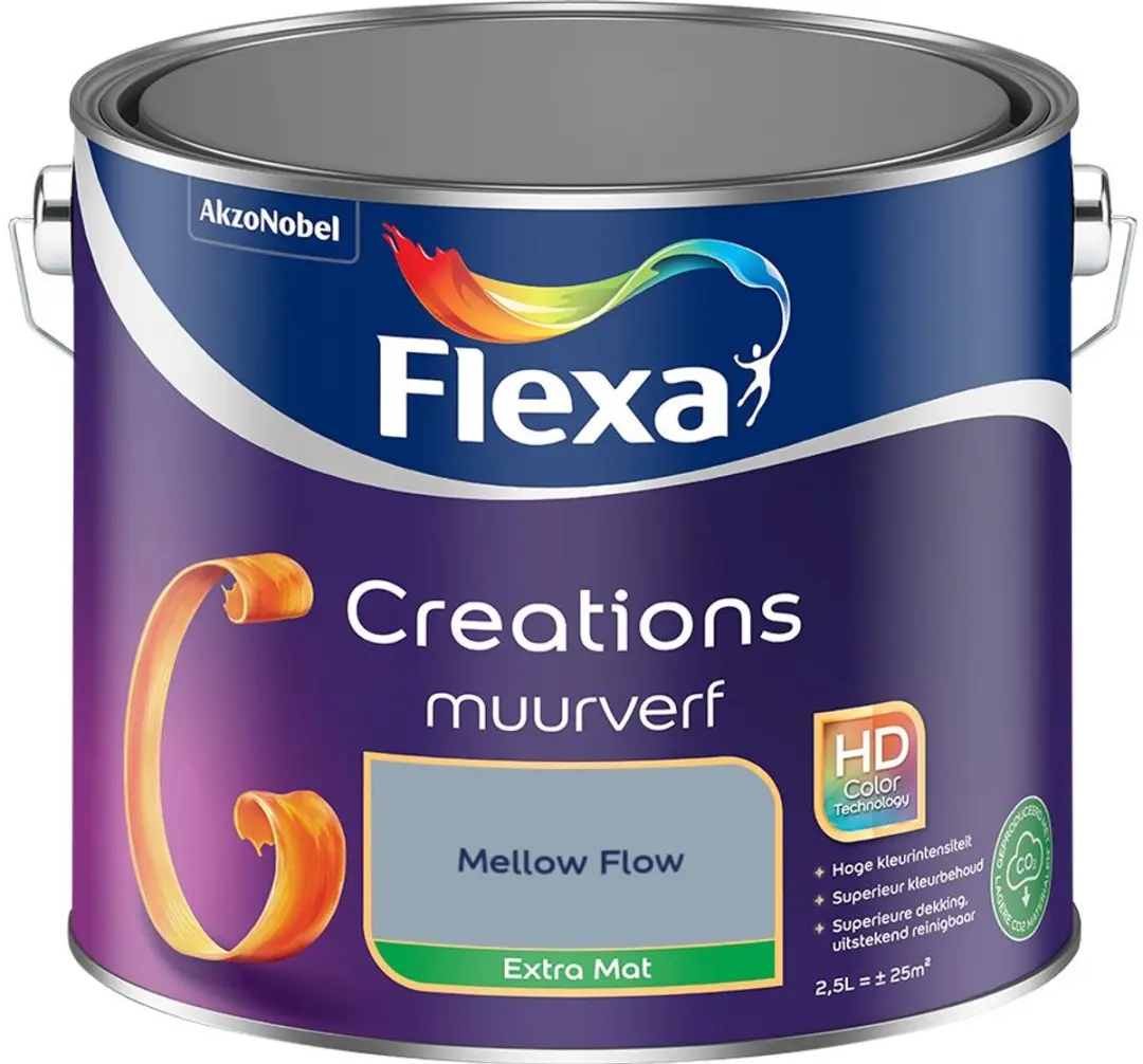 Flexa Creations Muurverf Extra Mat Mellow Flow 2,5L