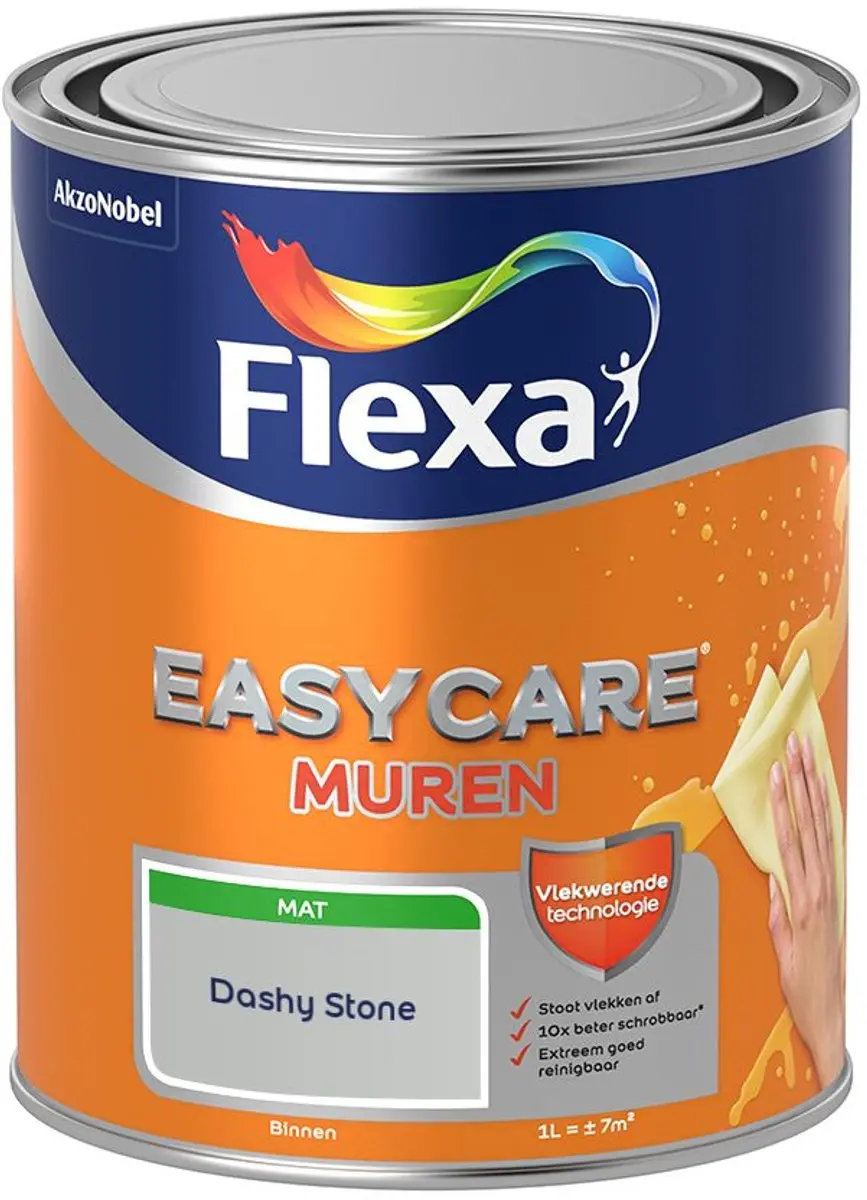 Flexa Easycare Muren Dashy Stone Mengverf 1L