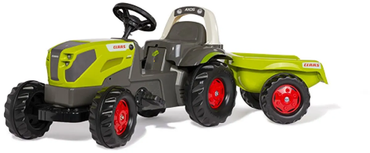Rolly Toys rollyKid CLAAS AXOS 240 met aanhanger