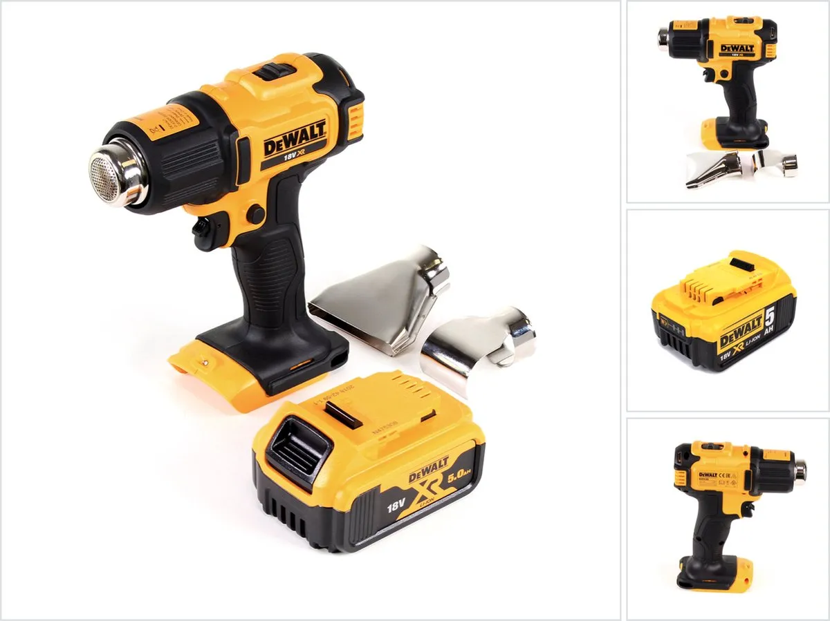 DeWalt DCE 530 N Heetluchtpistool 18V