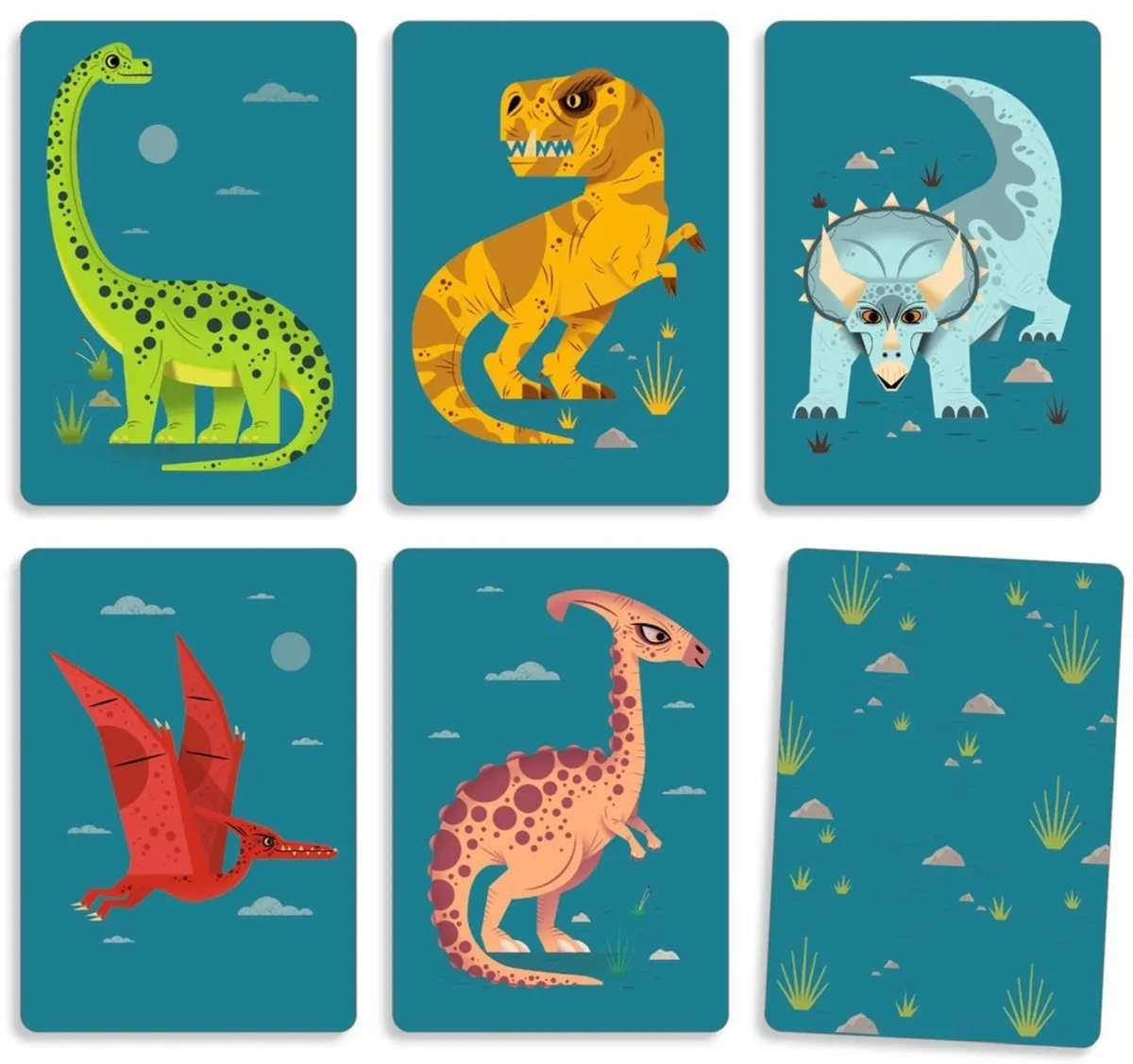 Djeco Dino Draft Kaartspel - 2-4 Spelers