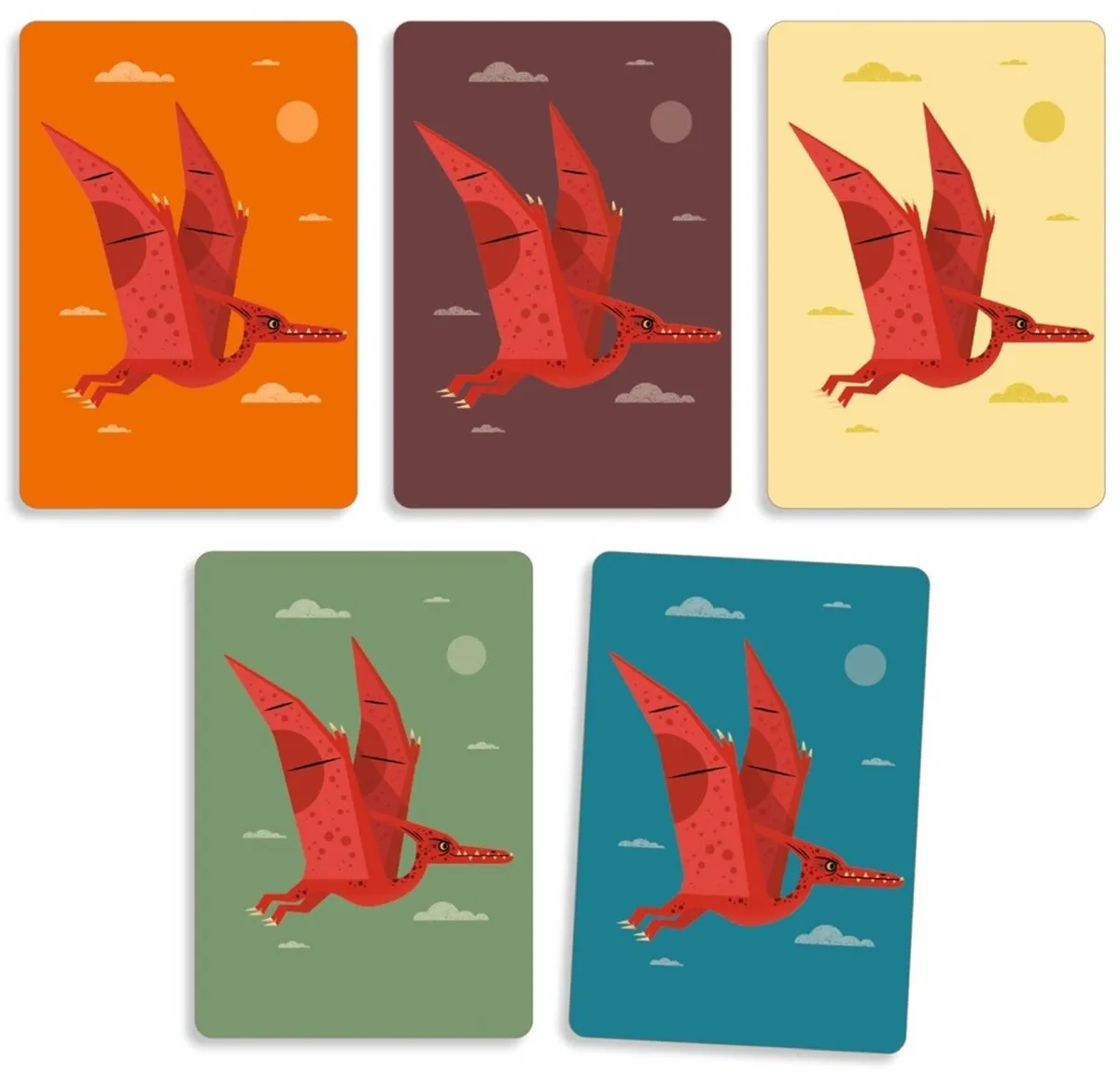 Djeco Dino Draft Kaartspel - 2-4 Spelers