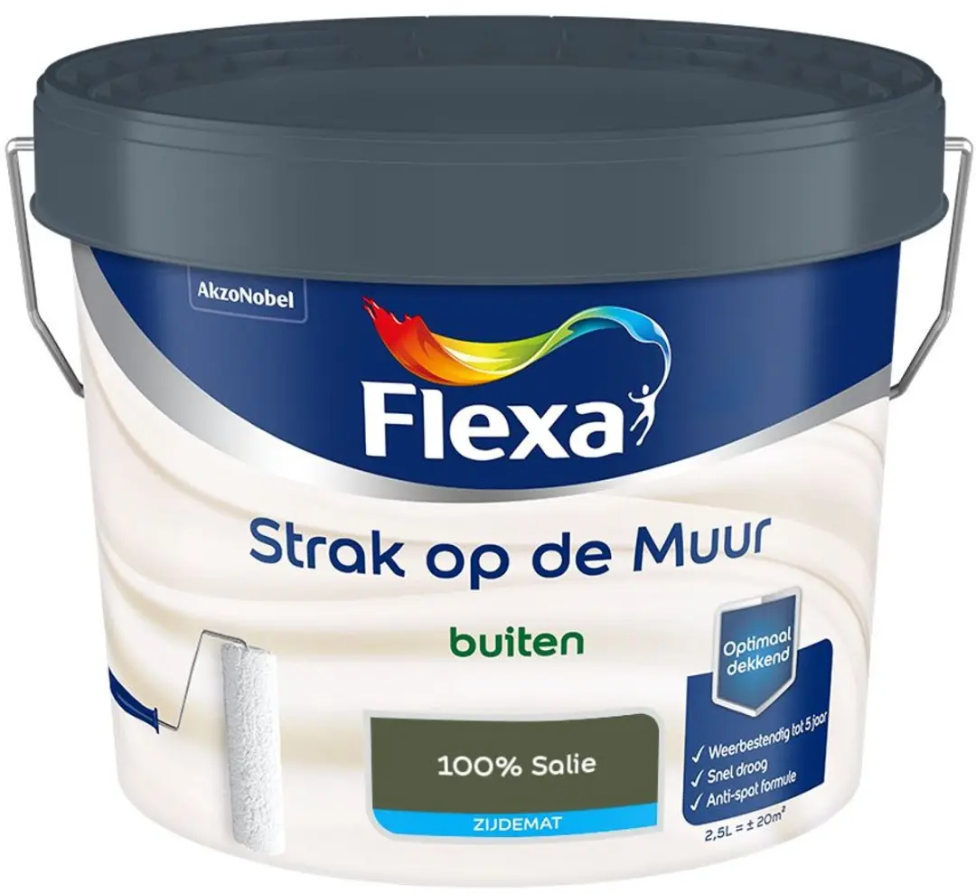 Flexa Strak Op De Muur Mengverf 2,5L