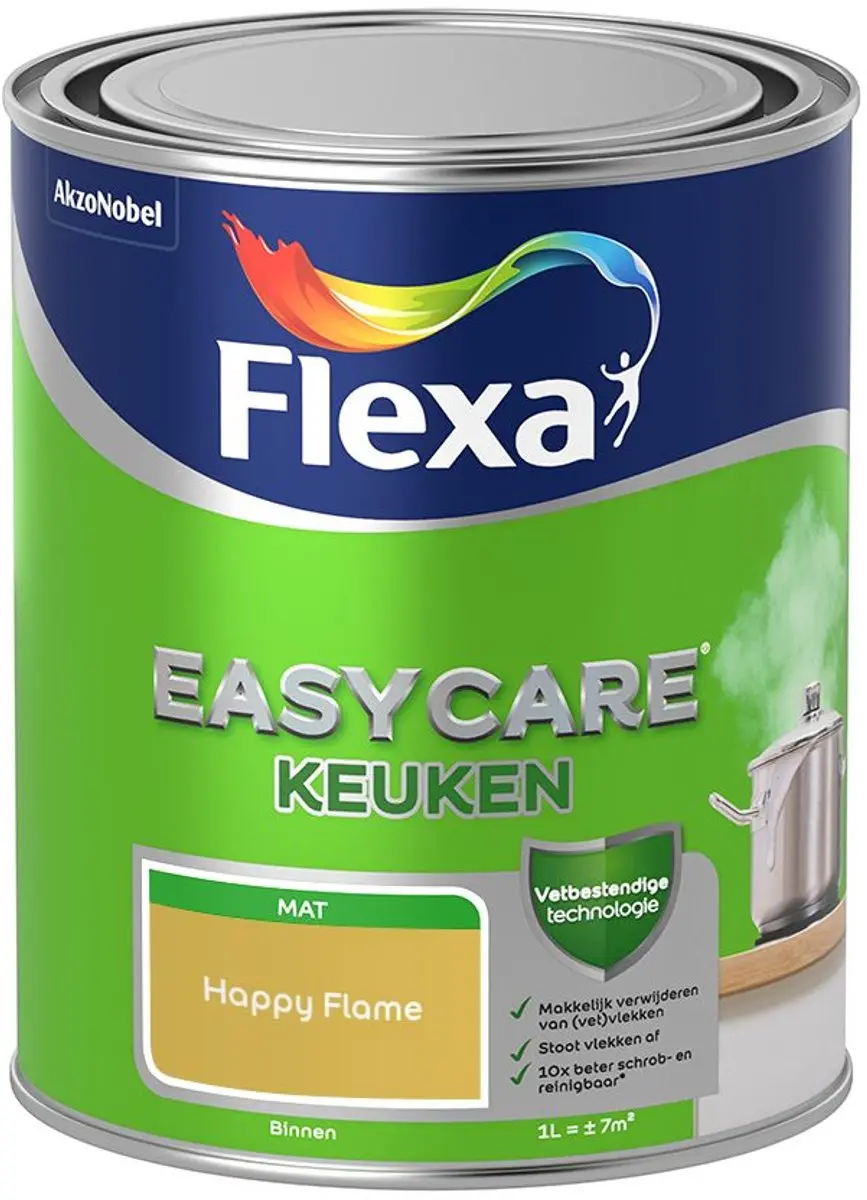 Flexa Easycare Keuken Happy Flame Mengverf 1L