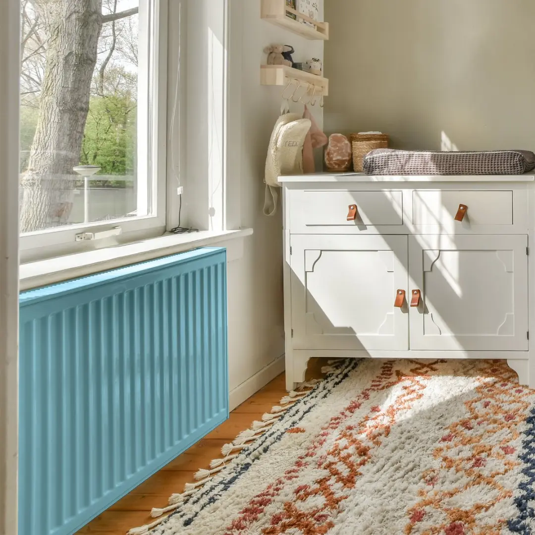 Rust-Oleum Blauw Radiatorverf Petrol 750ml