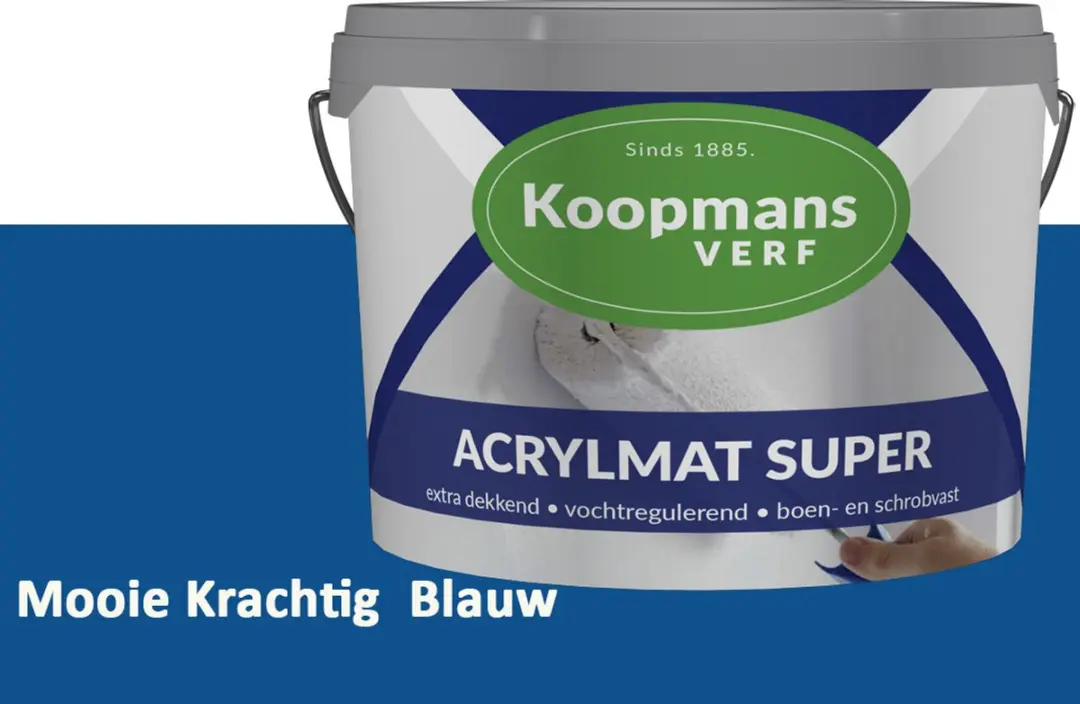 Koopmans Acrylmat Super Matte Muurverf 2,5L