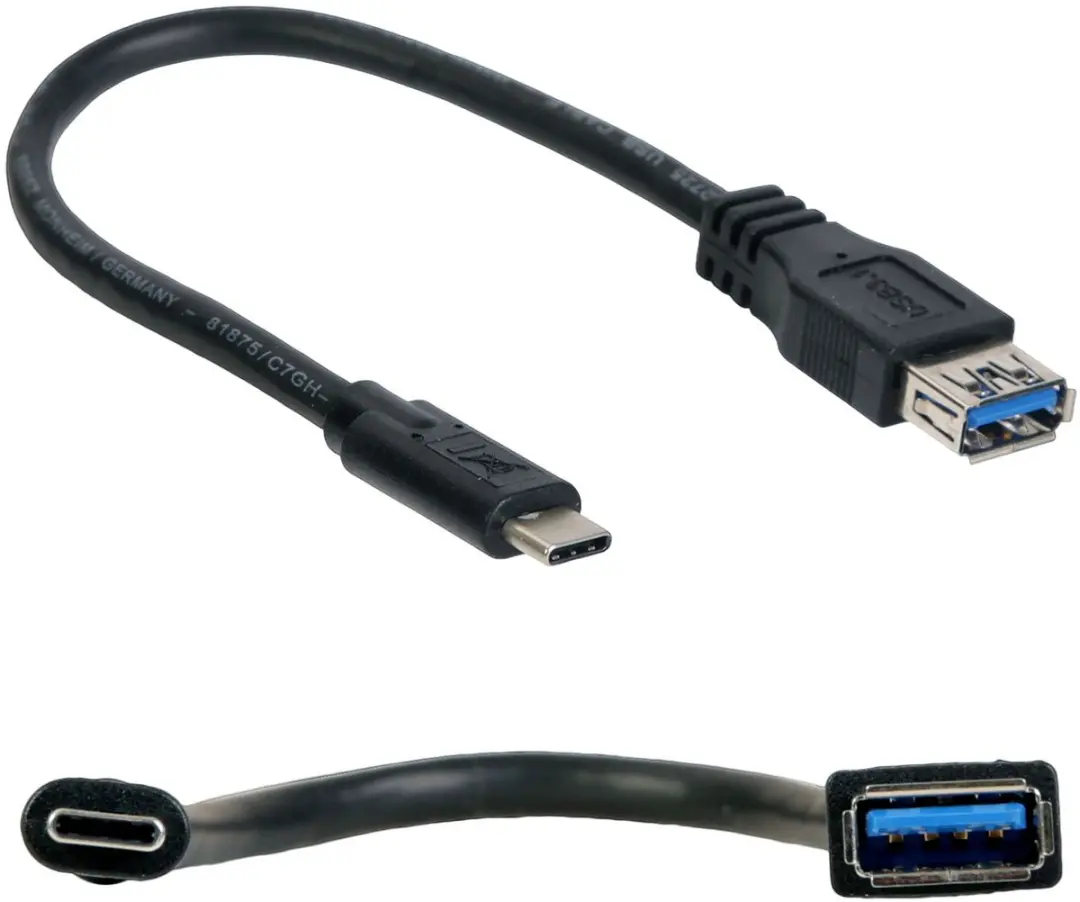 Hama USB-C naar USB-A Kabel USB 3.1